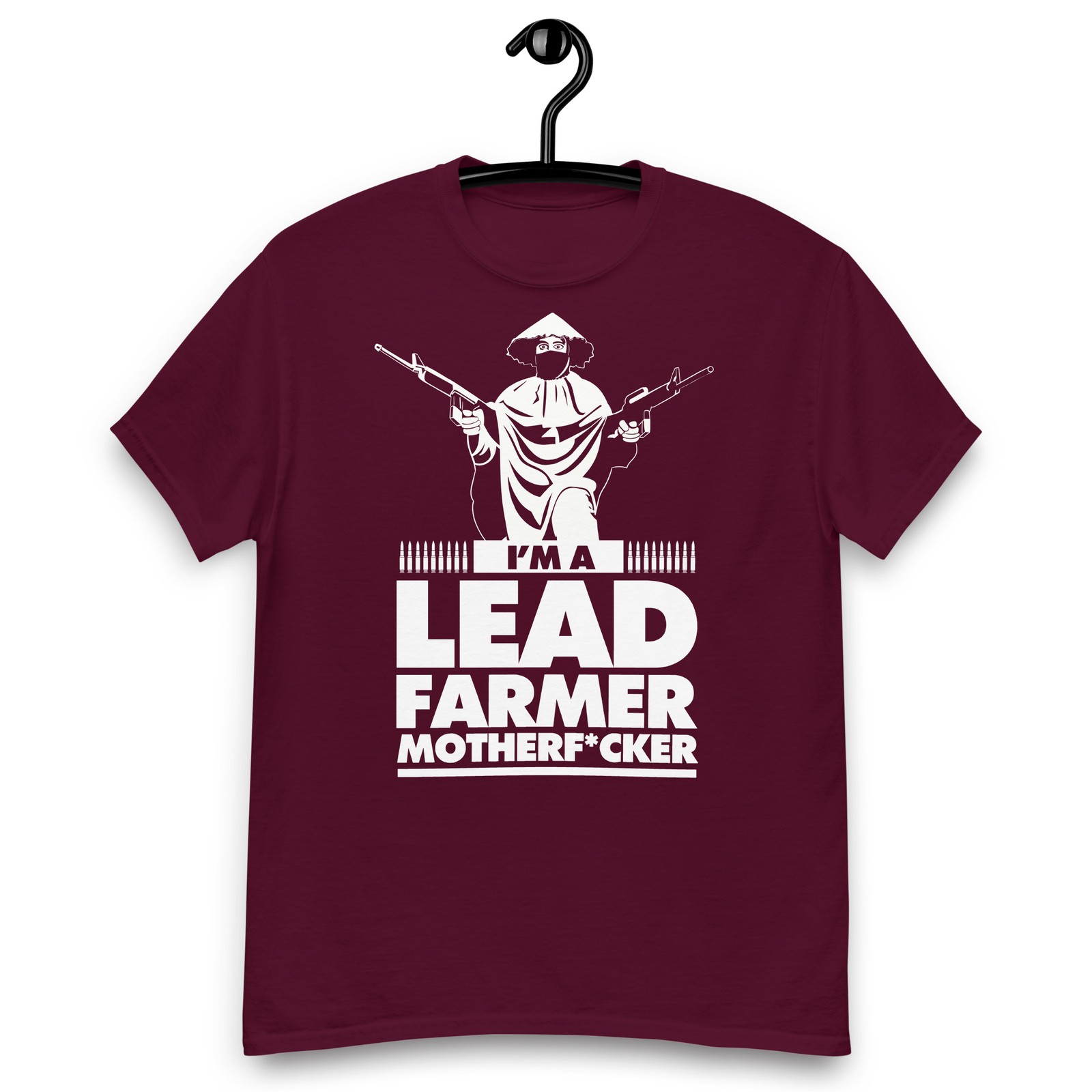 Tropic Thunder Movie - I\'m a Lead Farmer Quote T-shirt Tropic Thunder Movie - I\'m a Lead Farmer Quote T-shirt