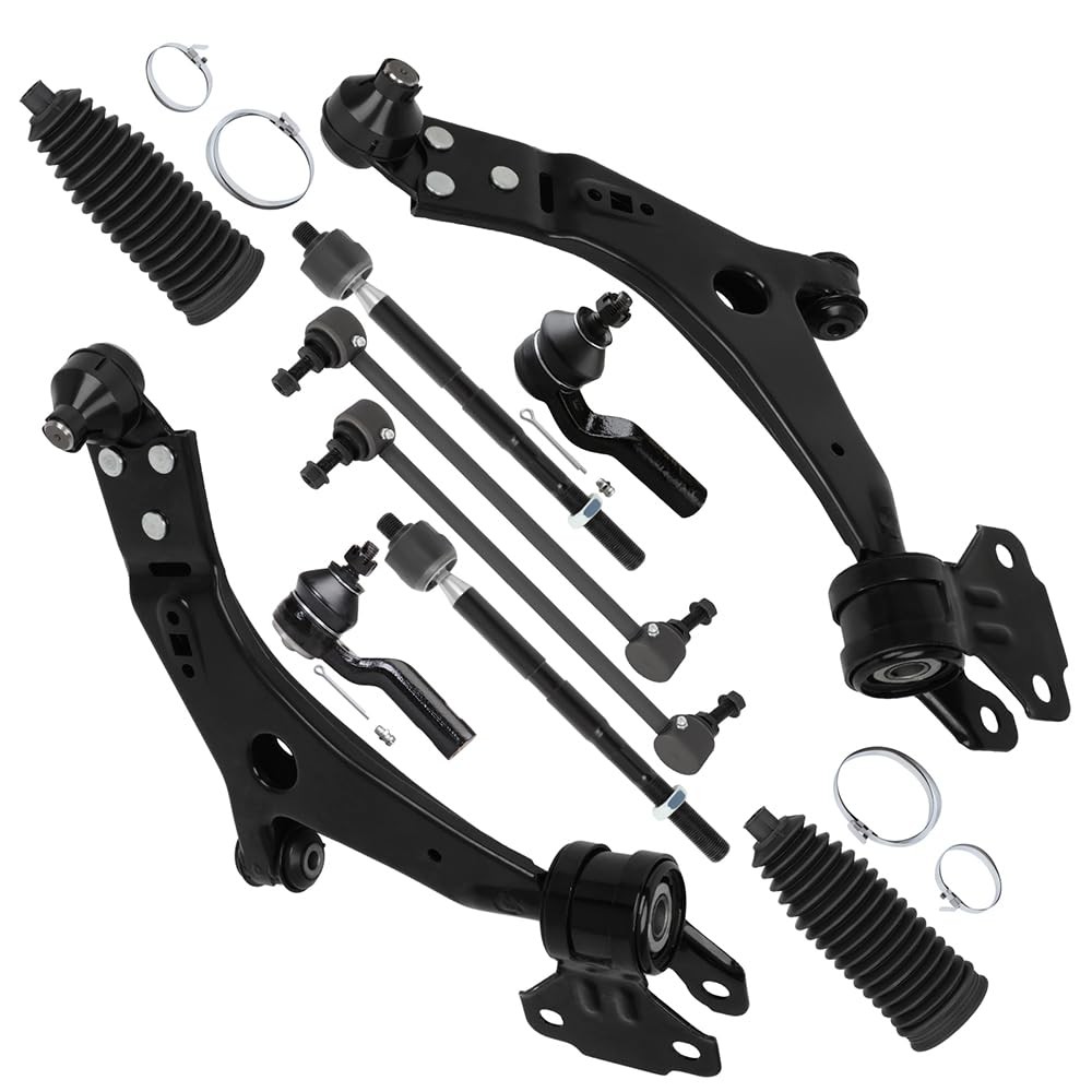 10pcs Front Suspension Lower Control Arm Kit Fit Focus Transit Connect 13-18