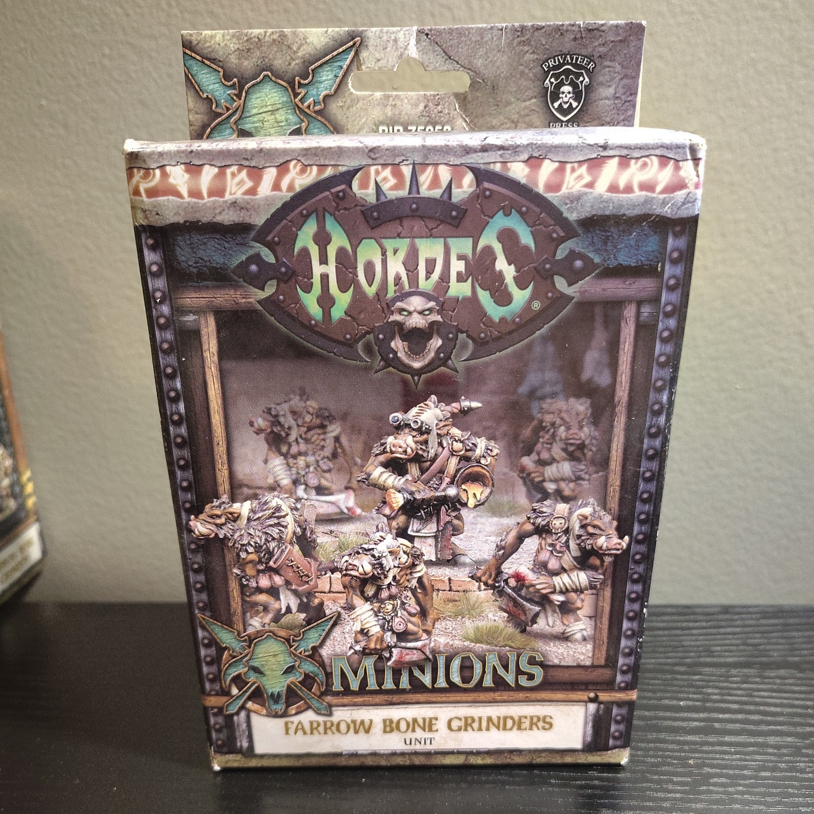 Hordes Minions Farrow Bone Grinders Unit Metal NIB PIP75058 Sealed Hordes Minions Farrow Bone Grinders Unit Metal NIB PIP75058 Sealed