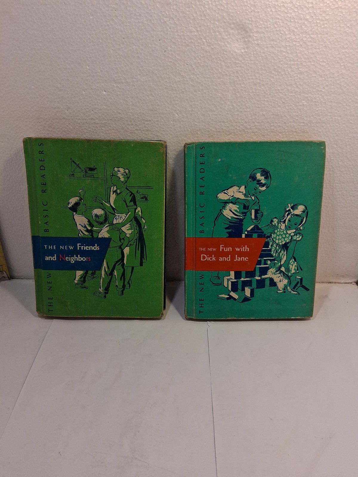 Set Of 2 New Basic Readers Books Fun With Dick And Jane 1956,