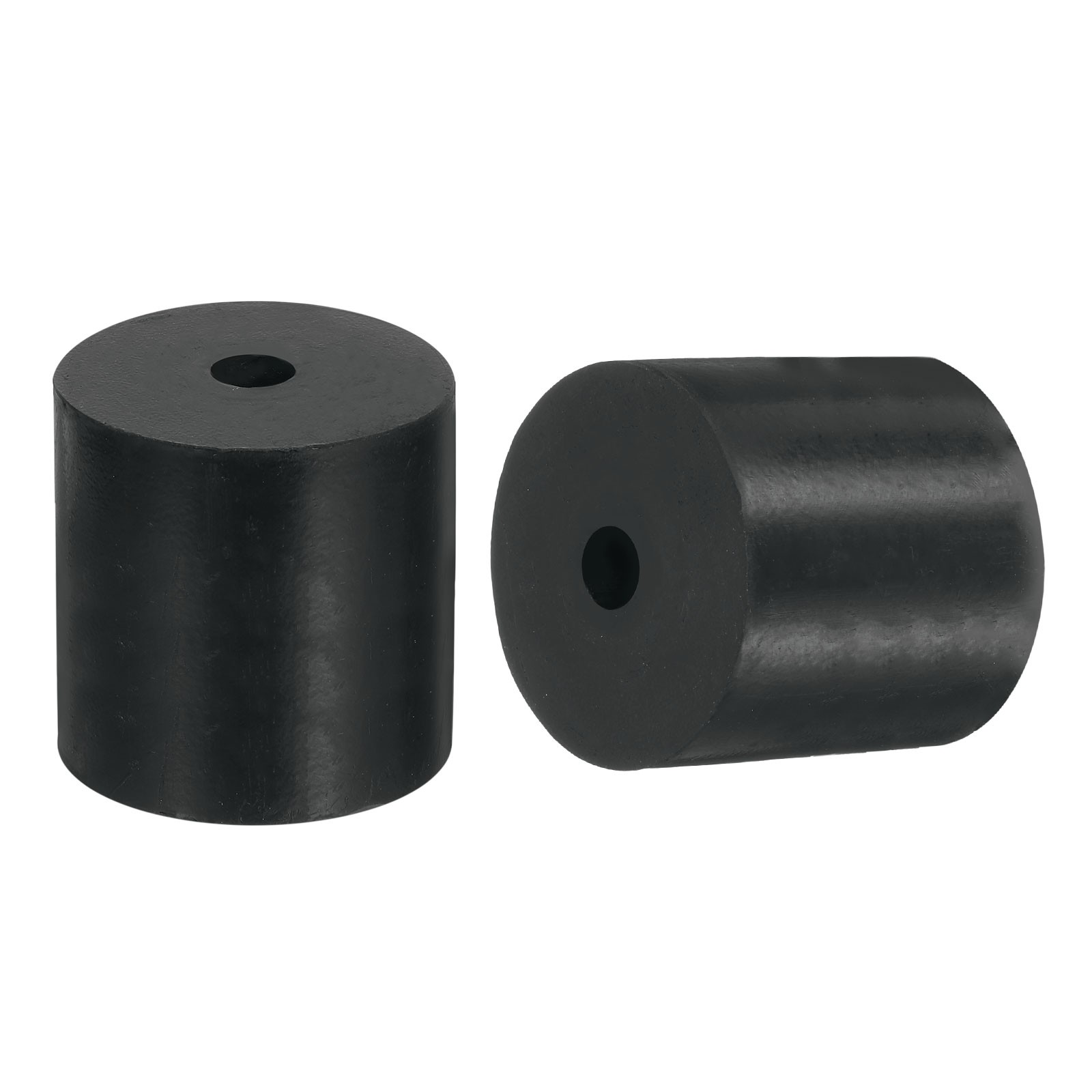 2Pcs Thick Rubber Spacer 2 Inch OD x 1/2 Inch ID x 2 Inch Thickness