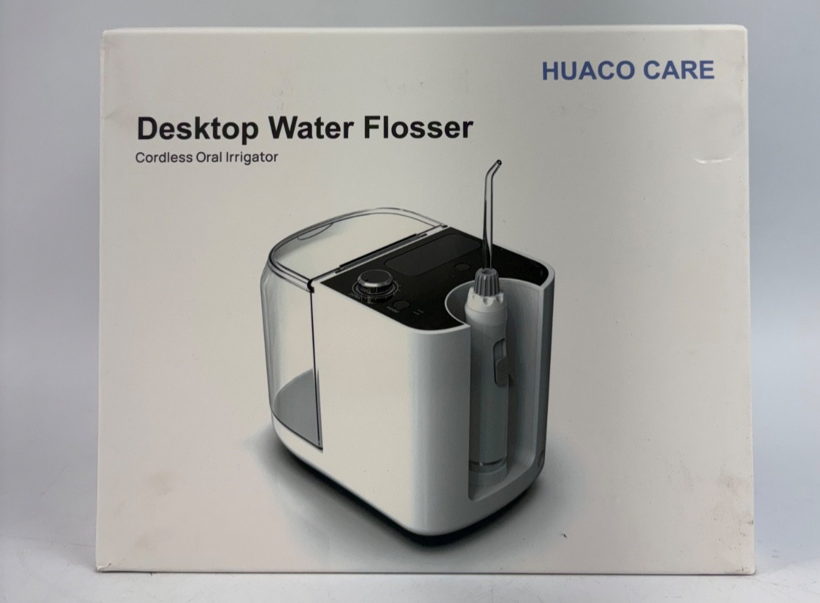 900ML Large Capacity Countertop Water Flosser with UV Sanitizer Light 900ML Large Capacity Countertop Water Flosser with UV Sanitizer Light