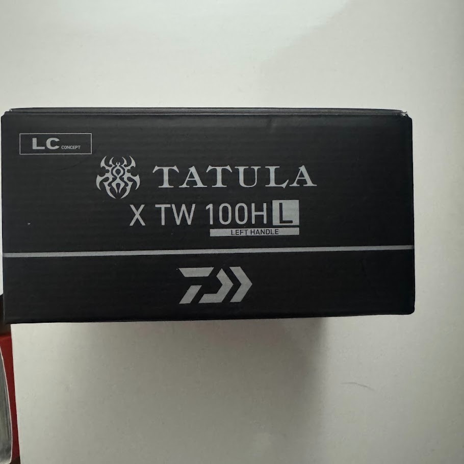 New in Box Daiwa Tatula X TW 100HL Left Handle Fishing Reel