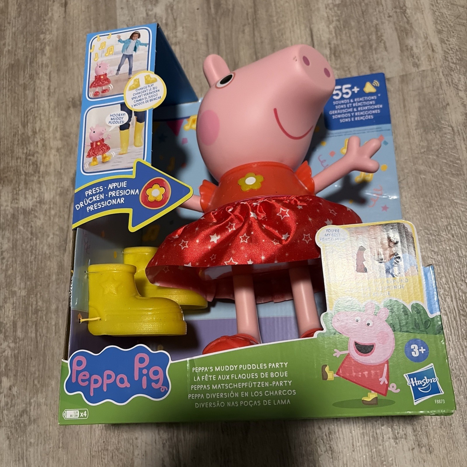 Peppa Pig Peppa’S Muddy Puddles Party Singing And Dancing Doll *SEE DETAILS* Peppa Pig Peppa’S Muddy Puddles Party Singing And Dancing Doll *SEE DETAILS*