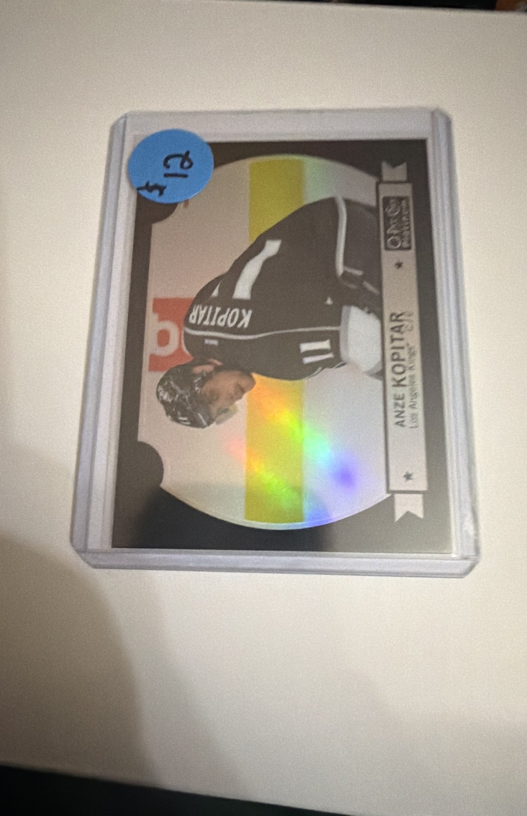 2014-15 O-Pee-Chee Platinum - Retro Anze Kopitar #8 Black Rainbow /100 2014-15 O-Pee-Chee Platinum - Retro Anze Kopitar #8 Black Rainbow /100