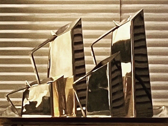 RARE VINTAGE CUBIST ART DECO COFFEE TEA SERVICE SET BAUHAUS GIO PONTI SABATTINI