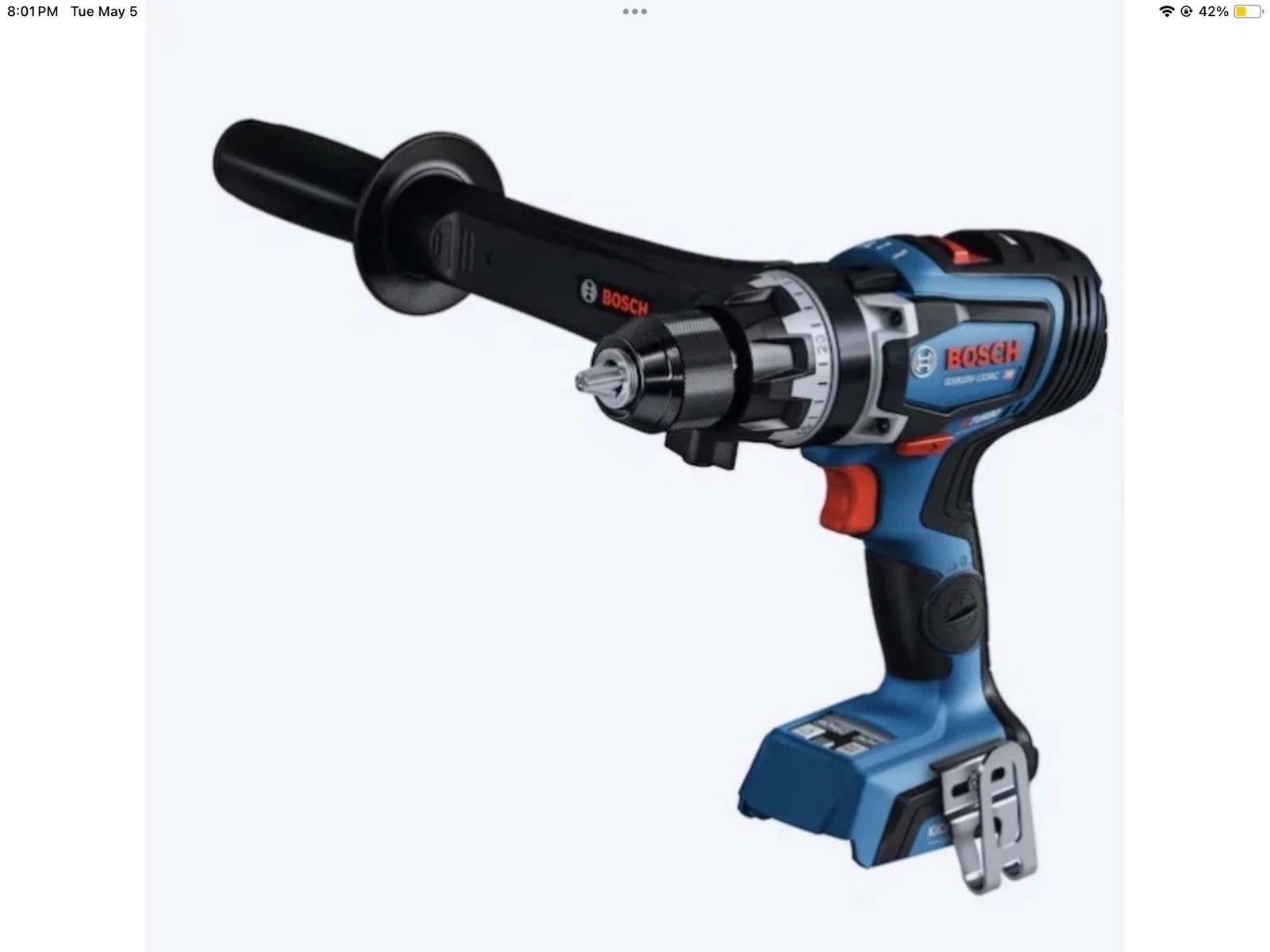 BOSCH GSB18V-755C 18V BRUSHLESS 1/2 BOSCH GSB18V-755C 18V BRUSHLESS 1/2
