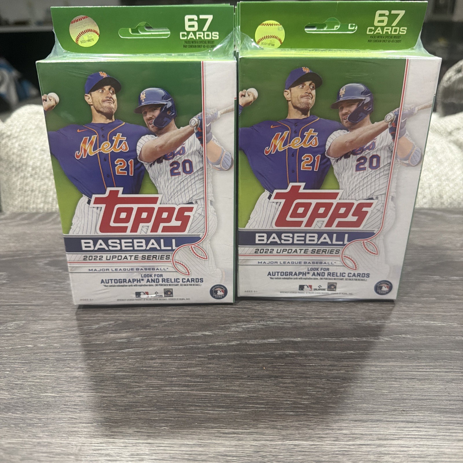 2022 Update Series Topps Baseball Hangar Box Sealed