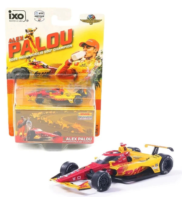 Indy 500 Winner Alex Palou 2025 - 1.64 Scale DHL Diecast Car