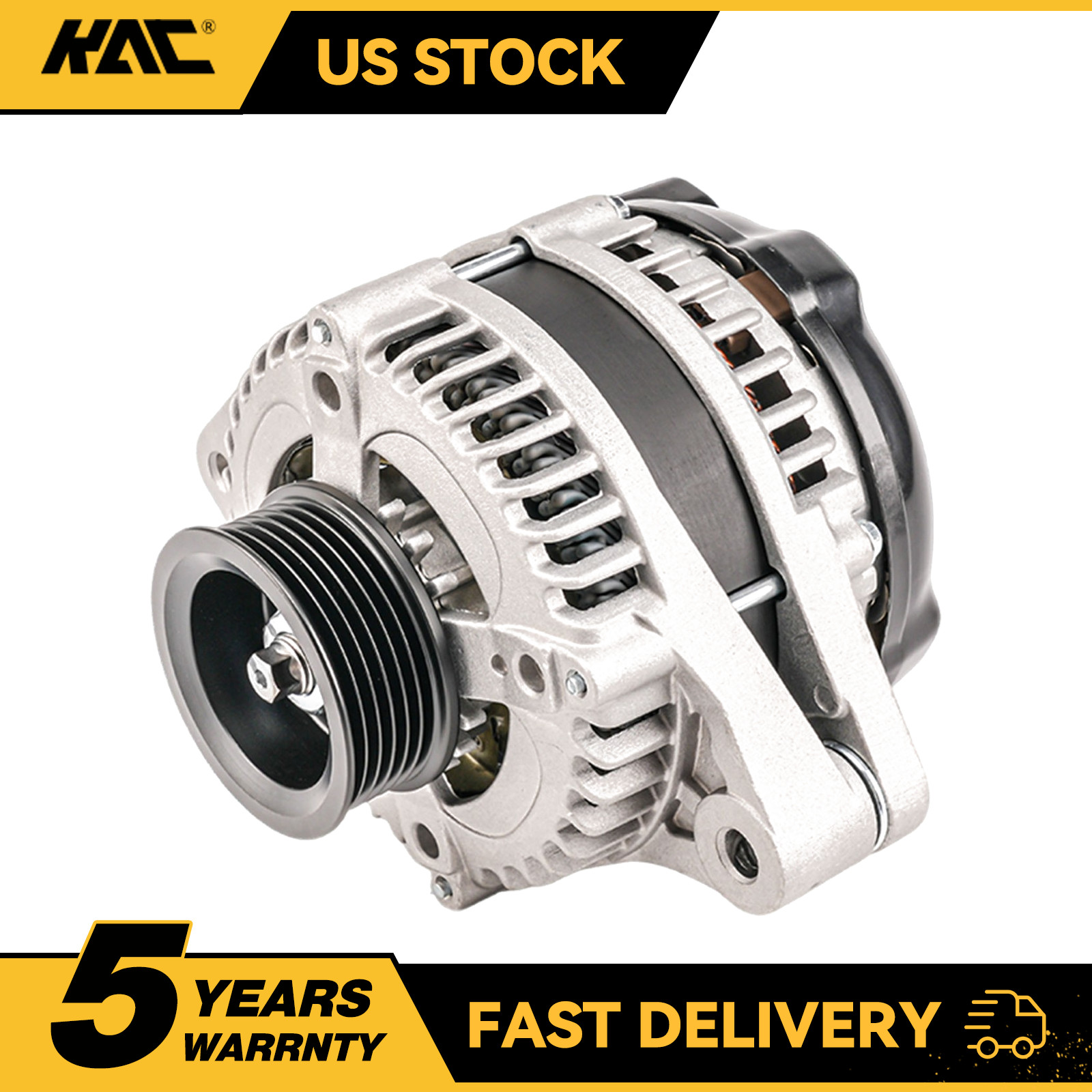 130 Amp 12V Alternator for Honda Accord 2004 -06 2007 V6 3.0L 11030N