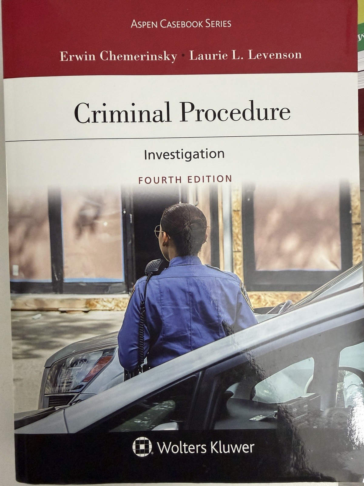 Criminal Procedure: Investigation – Fourth Edition LIKE NEW