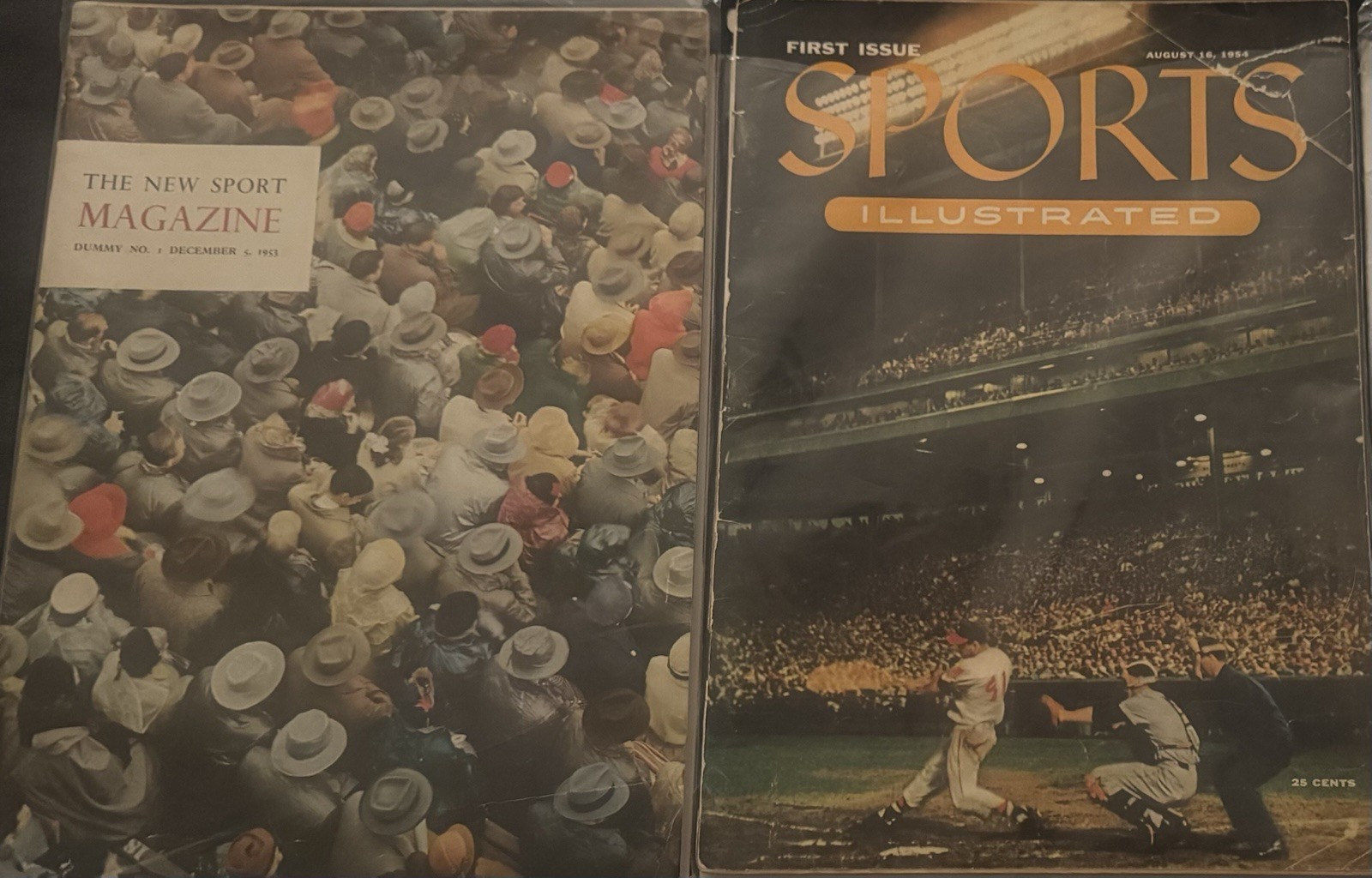 Two rare SI issues 1953-1954 Two rare SI issues 1953-1954