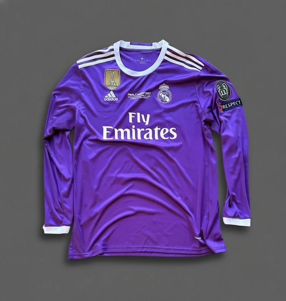 Real Madrid 2016-17 Champions League Final Ronaldo #7 Soccer Jersey