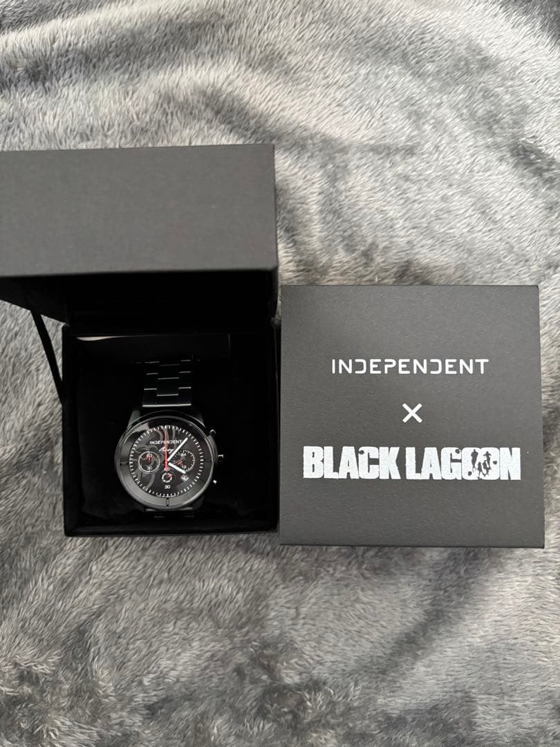 Black Lagoon REVY Model Watch Wristwatch Black in Box INDEPENDENT NEW