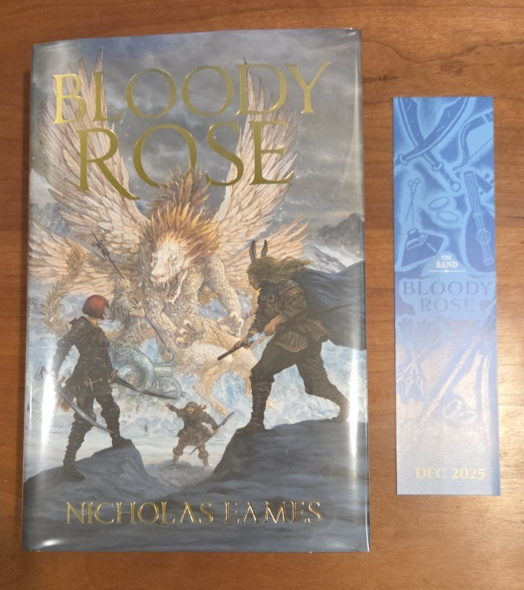 Bloody Rose - Nicholas Eames Broken Binding (Tier 2) w/ bookmark
