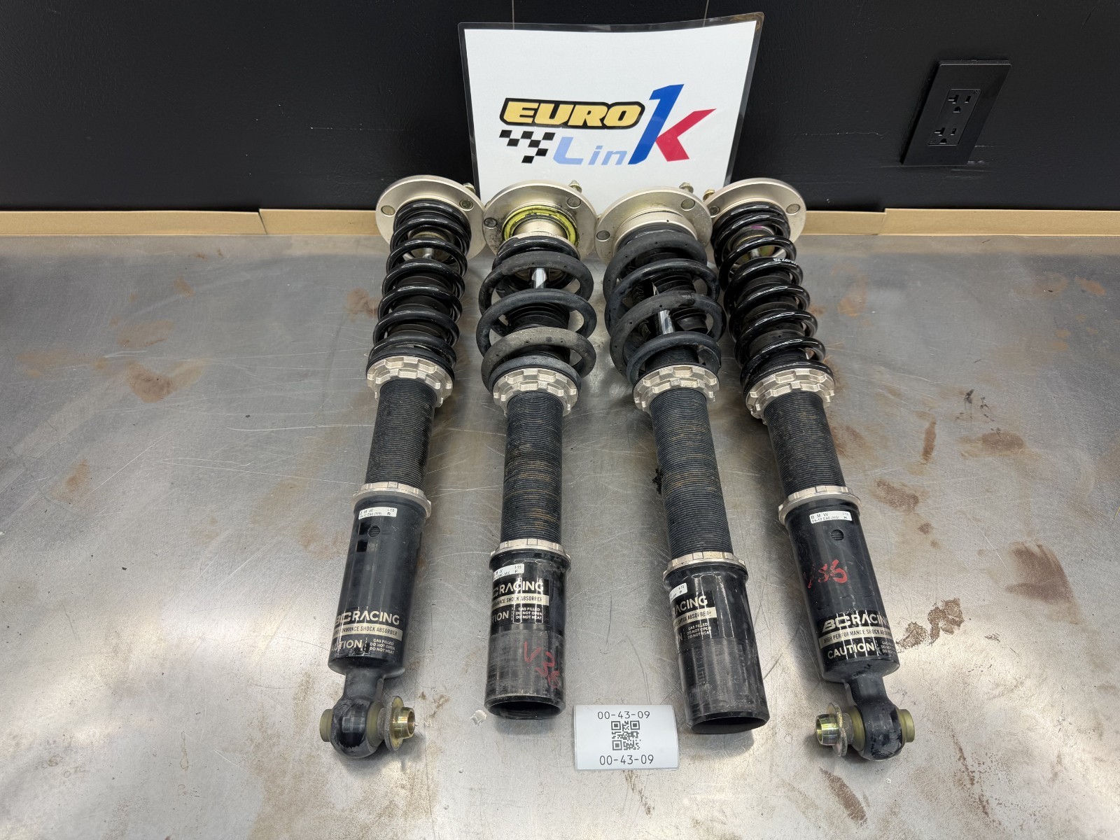 BR Series Coilover Damper Kit FOR 04-10 BMW 5 SERIES / M5 E60 RWD - BC RACING BR Series Coilover Damper Kit FOR 04-10 BMW 5 SERIES / M5 E60 RWD - BC RACING
