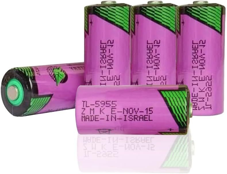 5x TL-5955 2/3AA 3.6V Battery for Tadiran TL-4955 SL-761 ER14335 PLC CNC Battery