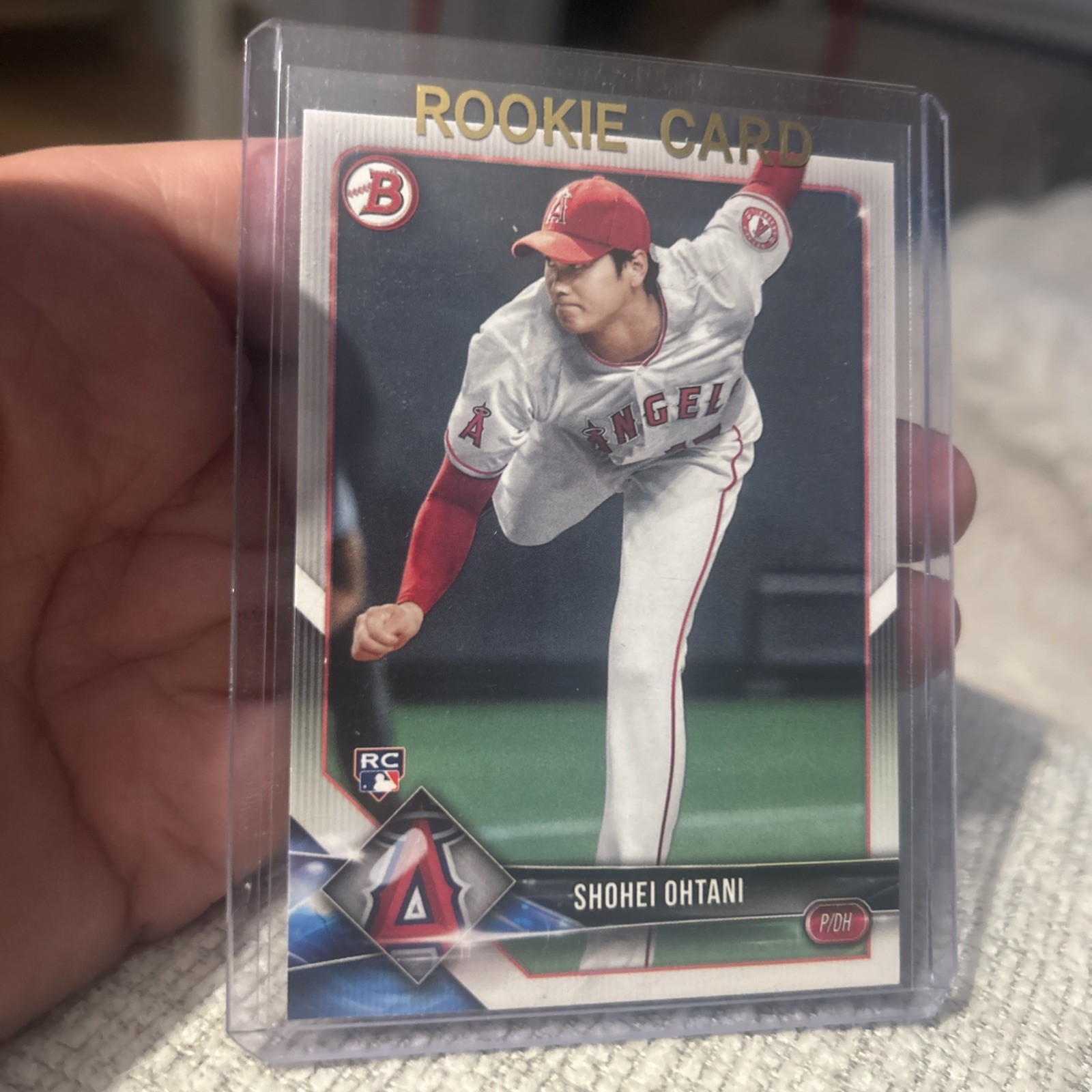 2018 Bowman #49 Shohei Ohtani ROOKIE  Los Angeles dodgers 