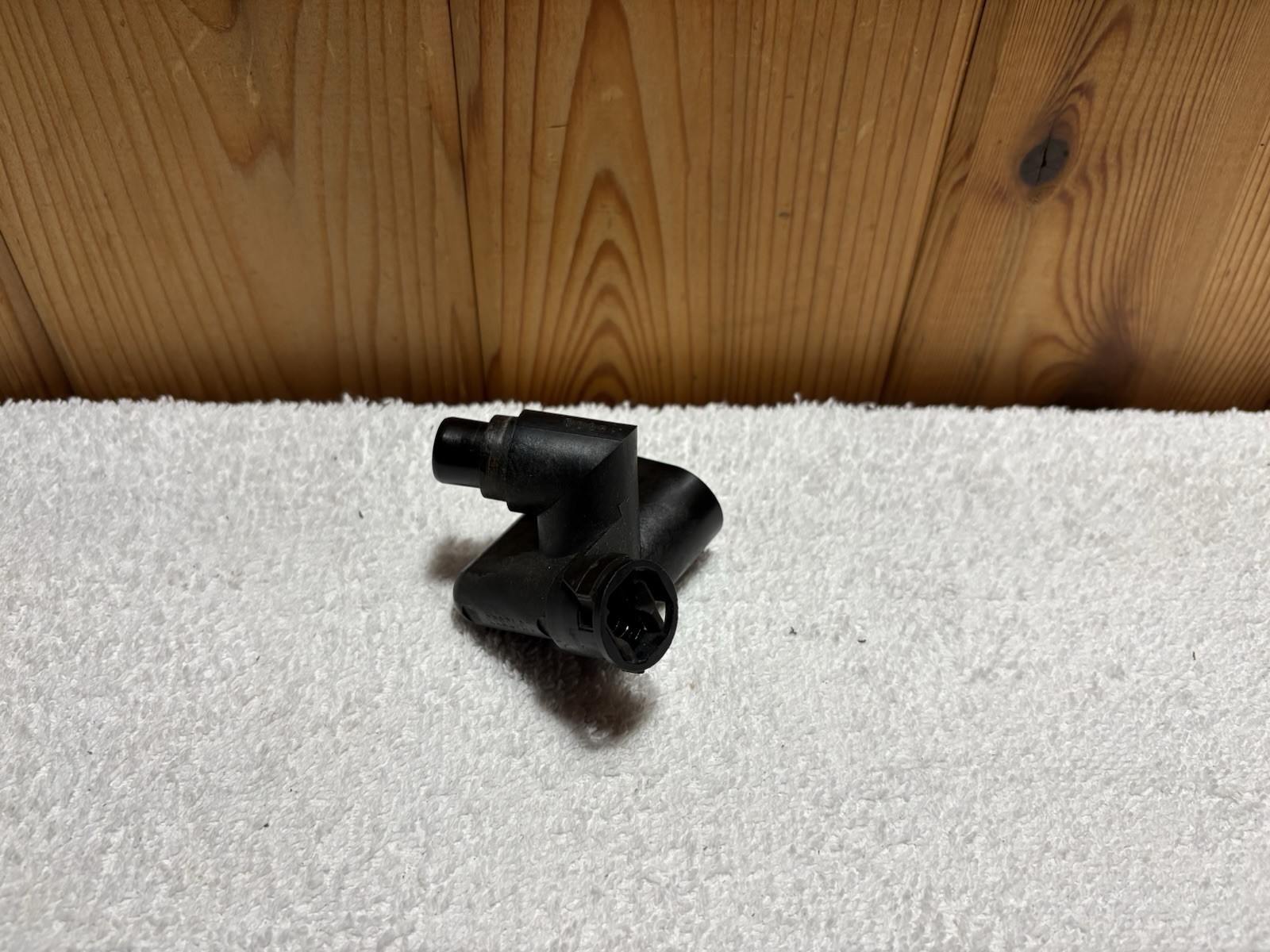 87-90 Cadillac 4.1L 4.5L FWD Power Steering Pump/Reservoir Adapter Elbow OEM
