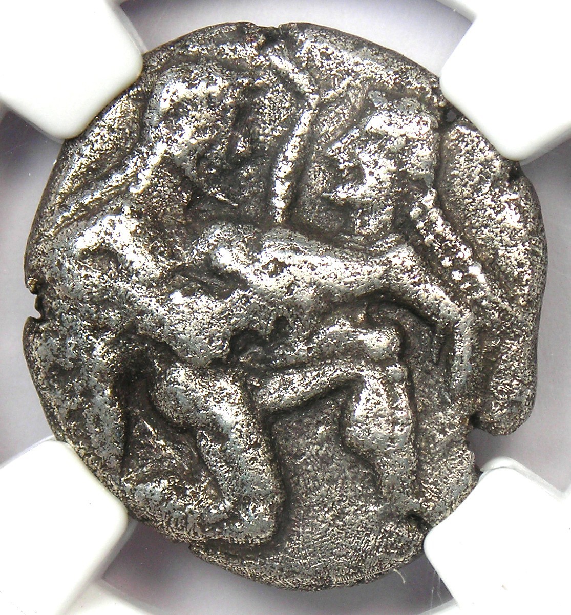 Thrace Thasos Silver AR Stater Coin 500-450 BC - Certified NGC VF (Very Fine)