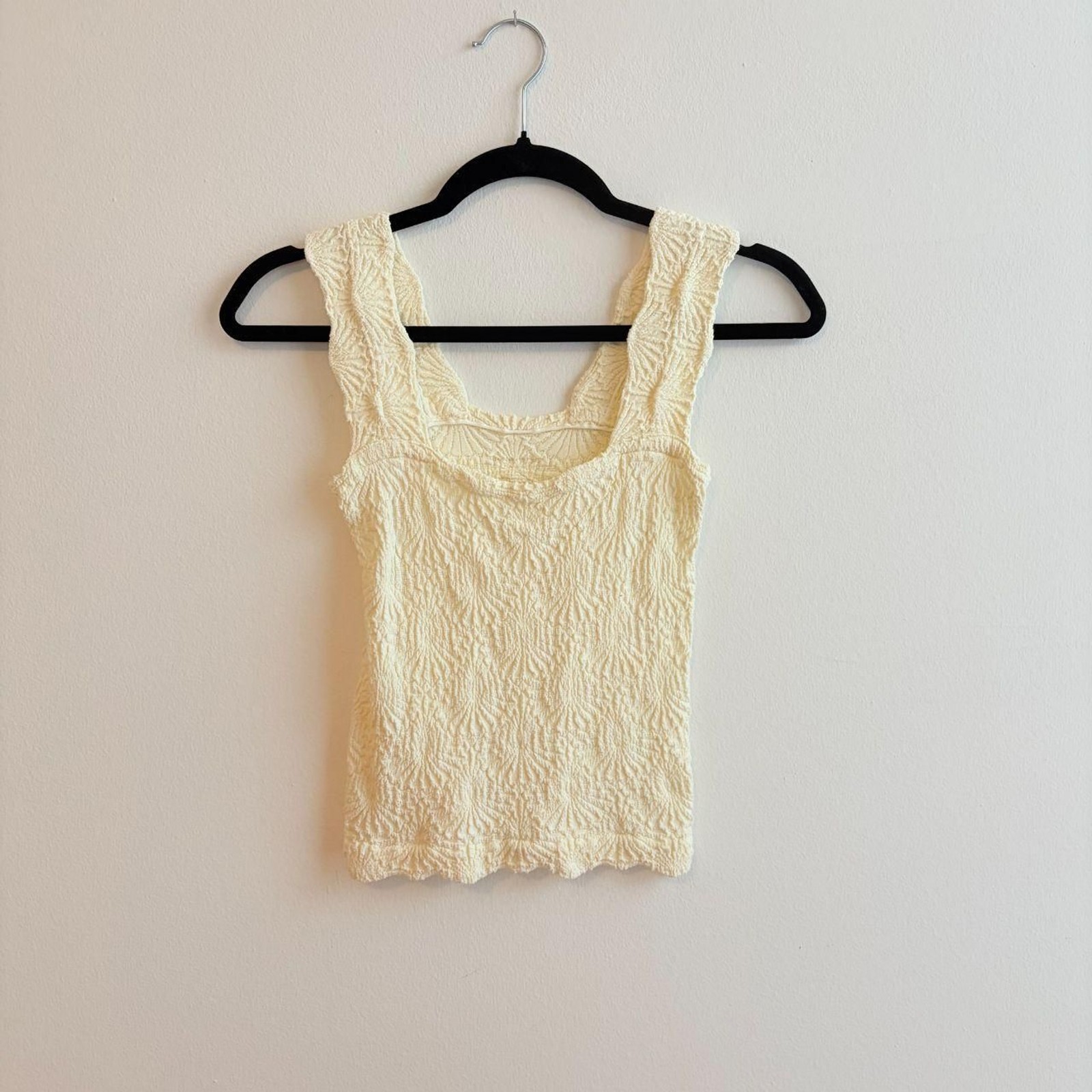Free-people Women\'s Cream and White Vest