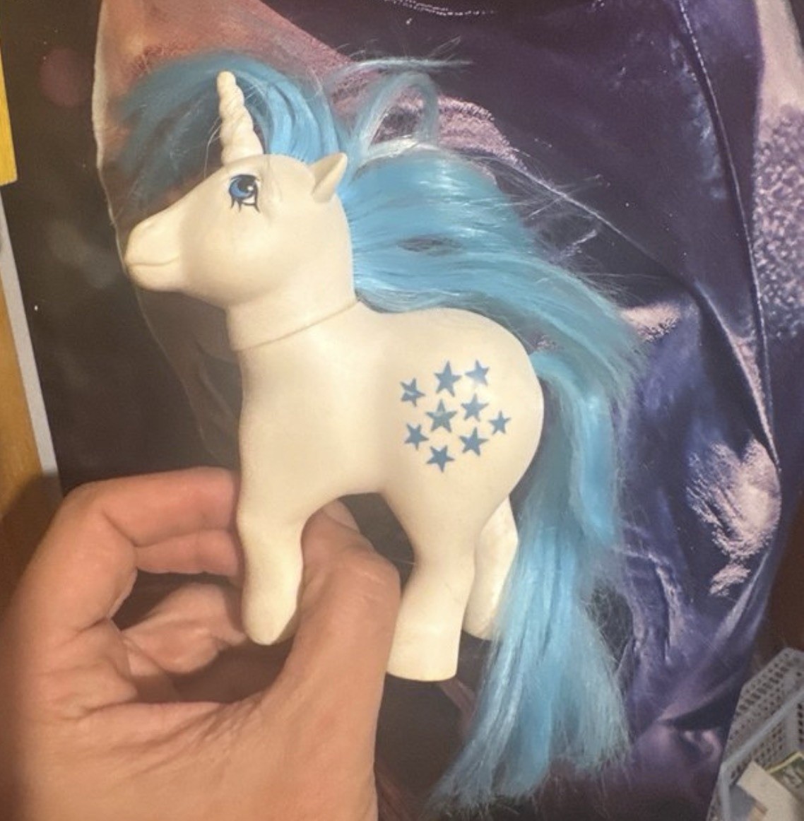 My Little Pony G1 Majesty Unicorn 1983 Italy walkin pose variant 2