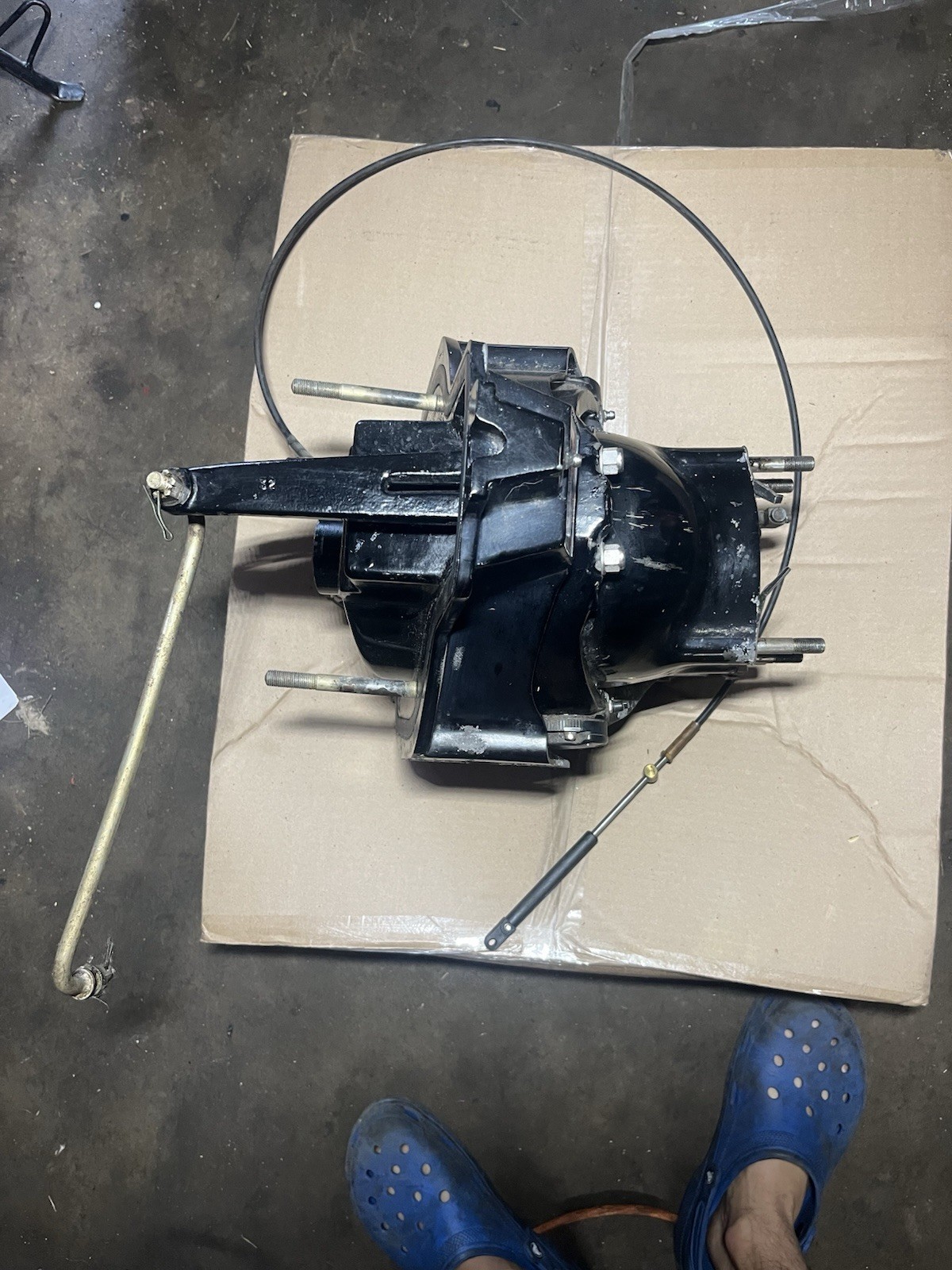 MerCruiser Pre Alpha MR Transom Assembly MC-1 Gimbal Housing assembly fresh OEM MerCruiser Pre Alpha MR Transom Assembly MC-1 Gimbal Housing assembly fresh OEM