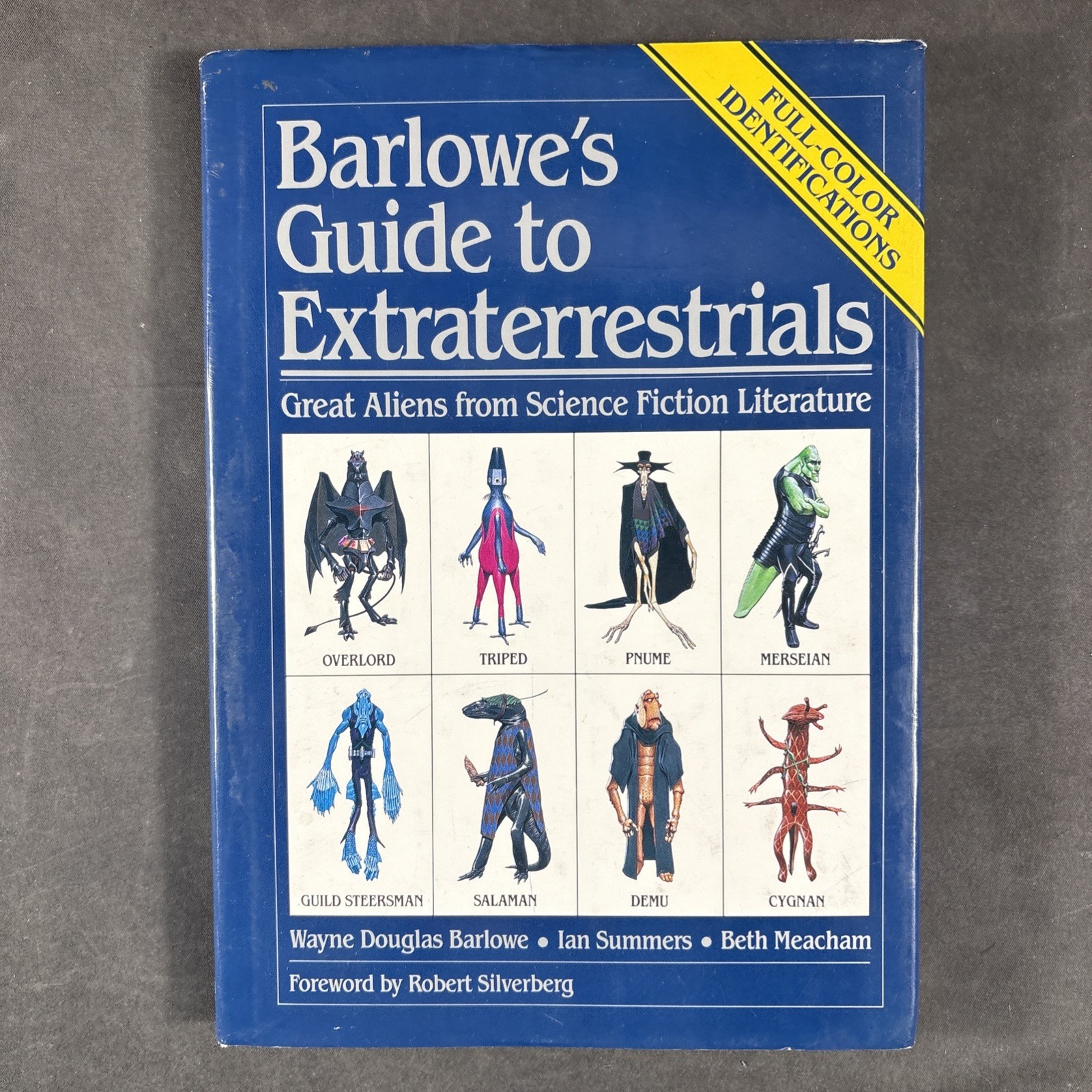 BARLOWE\'S GUIDE TO EXTRATERRESTIALS ALIEN FULL COLOR SECOND EDITION HARDCOVER HC