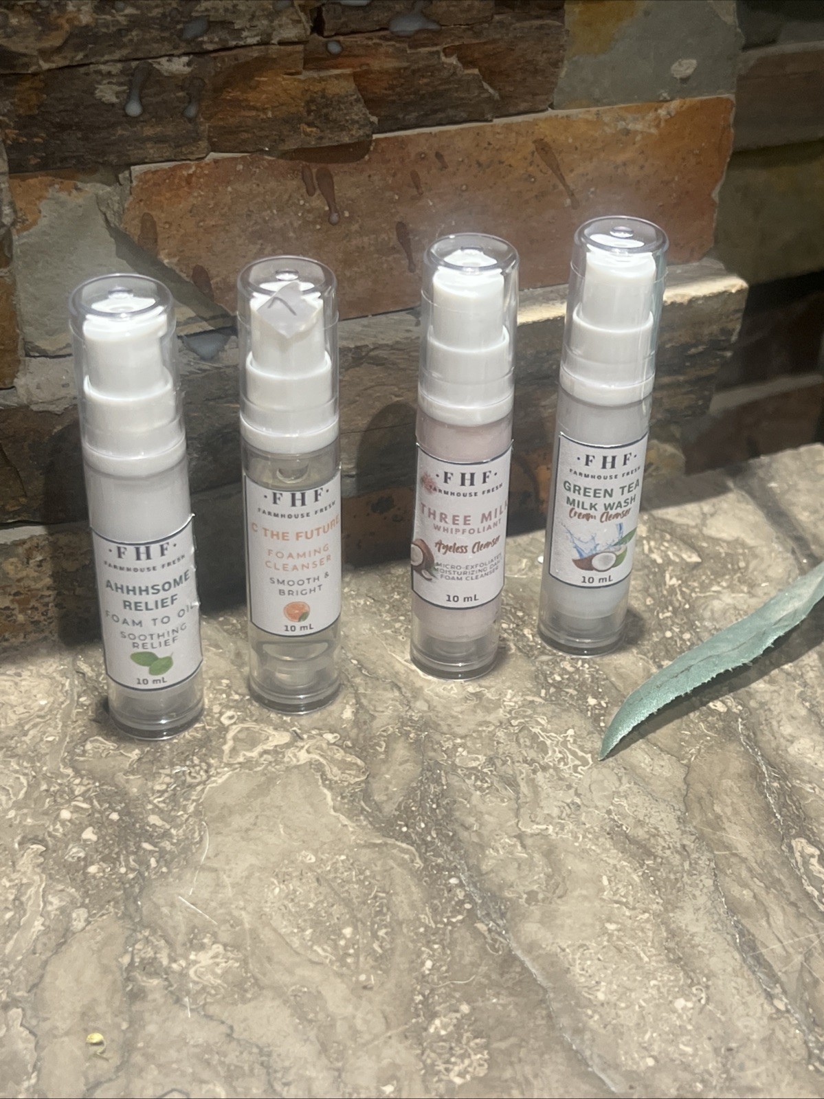 Farmhouse Fresh Natural Skincare Face Cleansers 10 mL each Choose Any Four