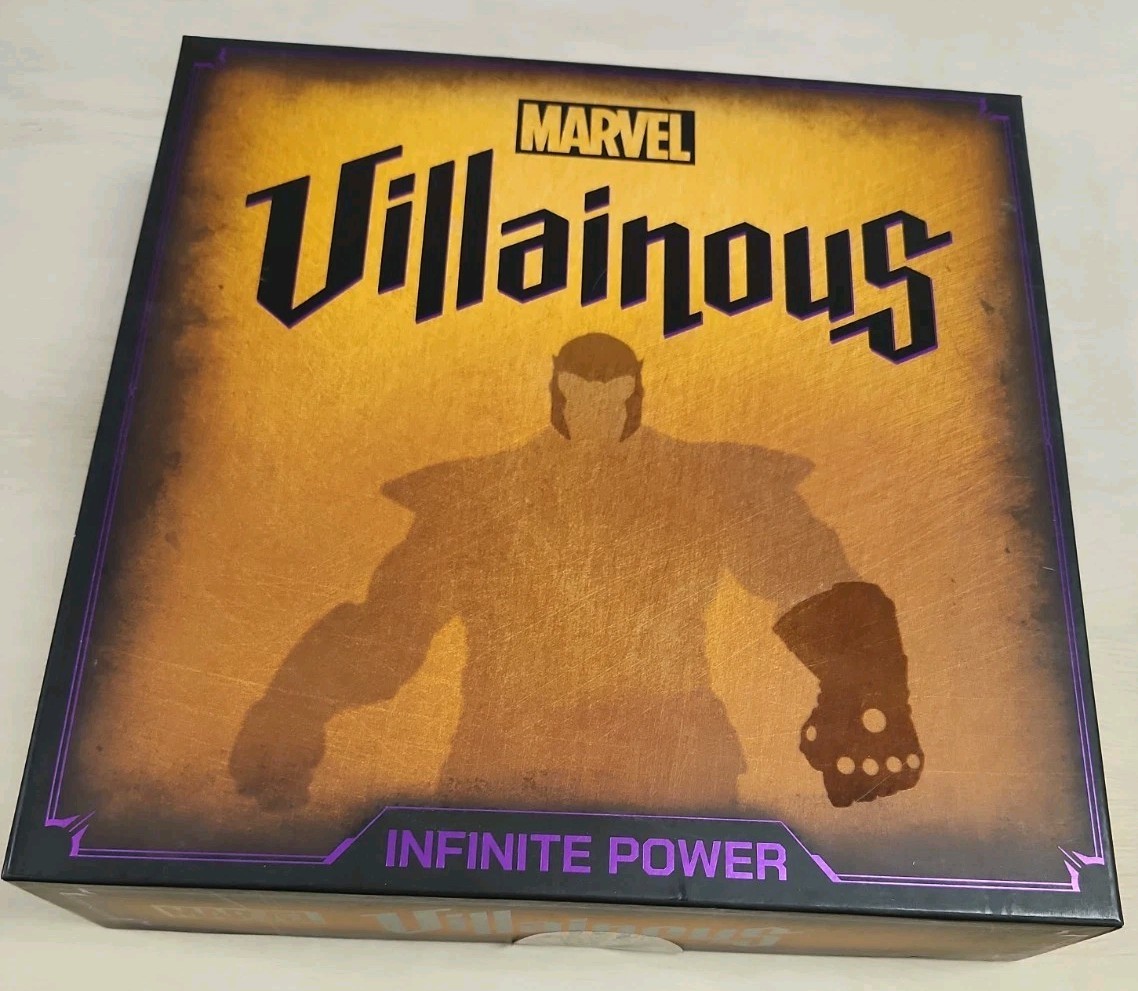 Marvel Villainous: Infinite Power Disney Board Game Complete Set Marvel Villainous: Infinite Power Disney Board Game Complete Set