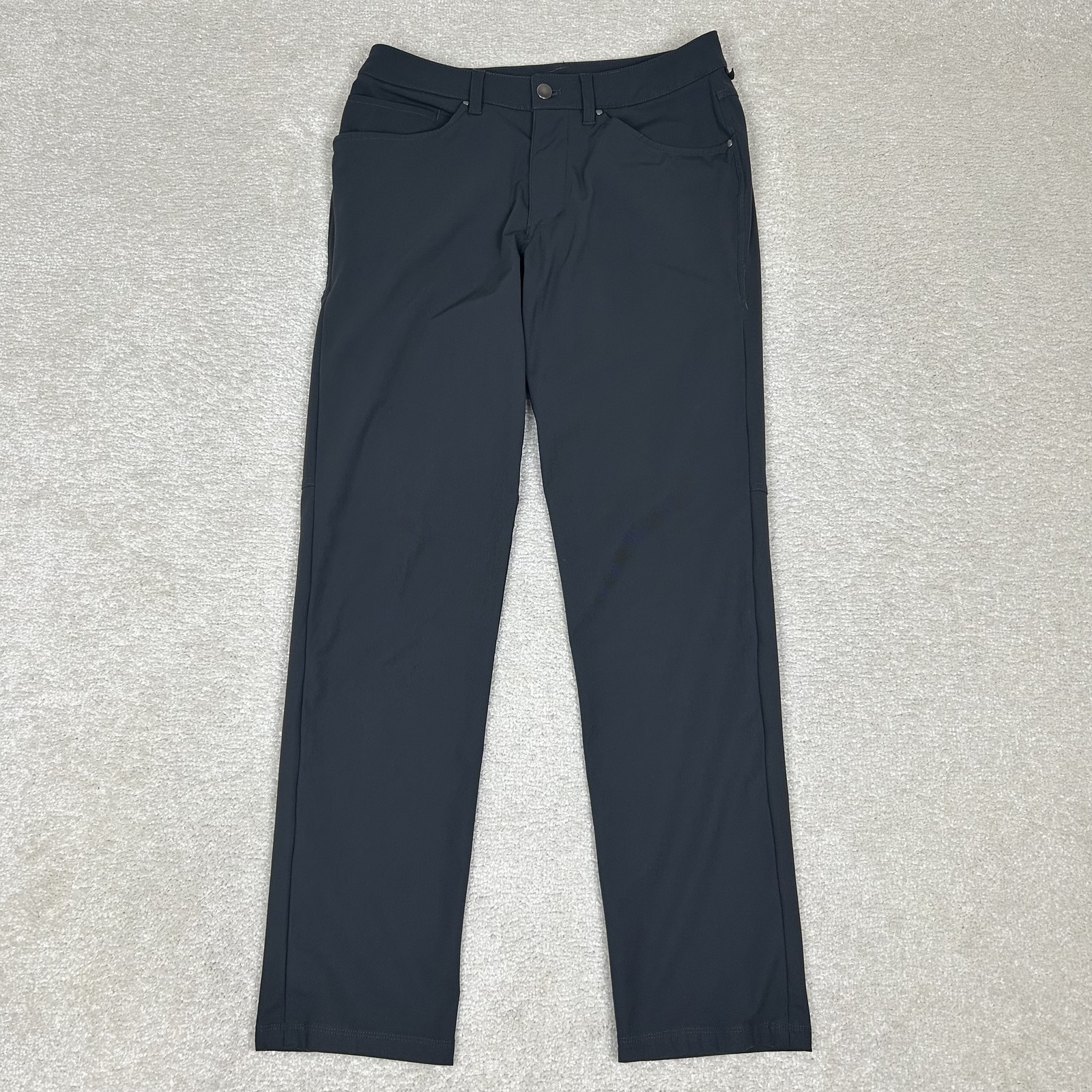 Lululemon Pants Mens 30x31 Gray ABC Classic Fit 5 Pocket Warpstreme Golf LM5ADES