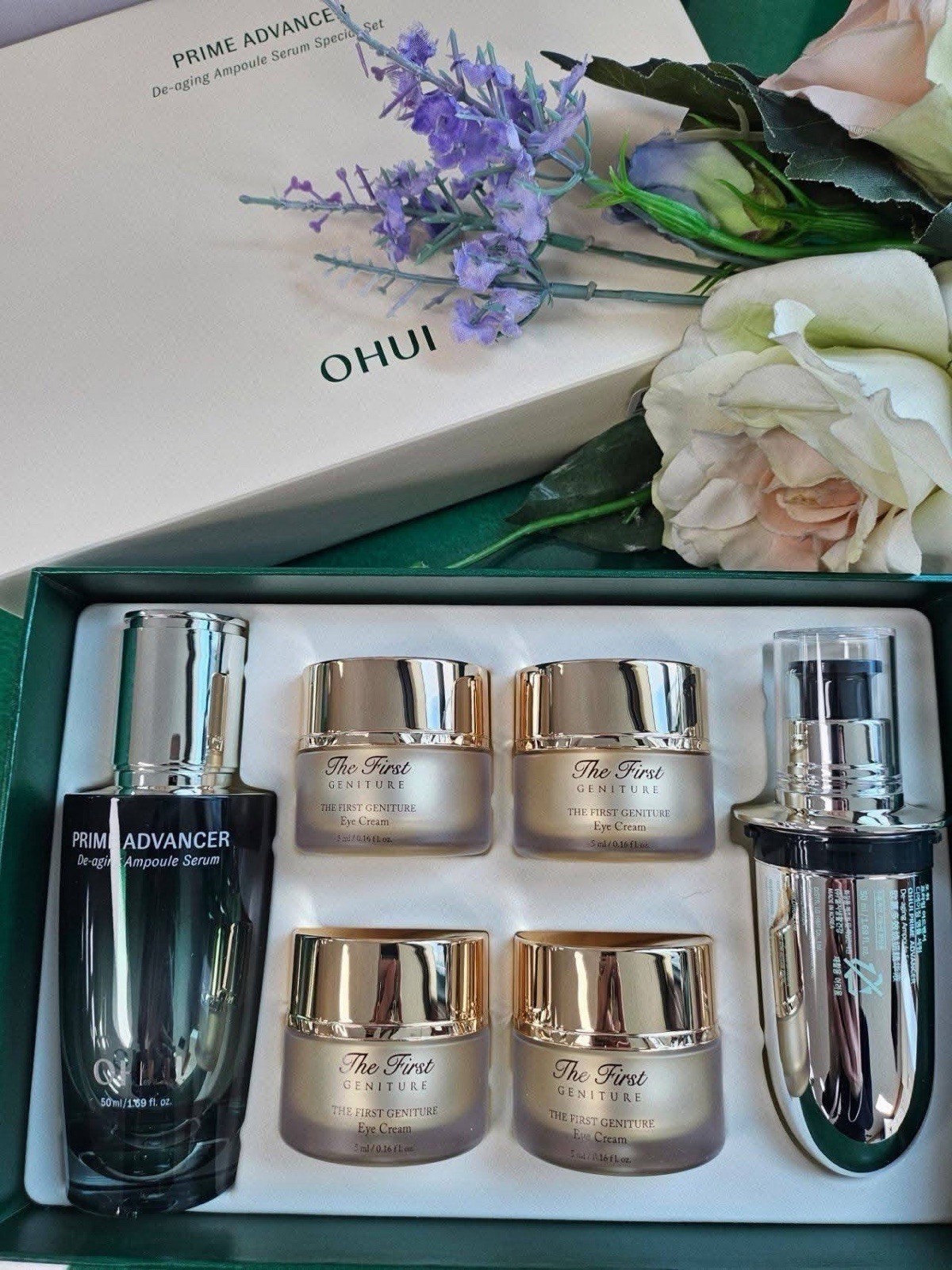 OHUI Prime Advancer De-Aging Ampoule Serum Double Set (6pcs) O HUI K-beauty OHUI Prime Advancer De-Aging Ampoule Serum Double Set (6pcs) O HUI K-beauty