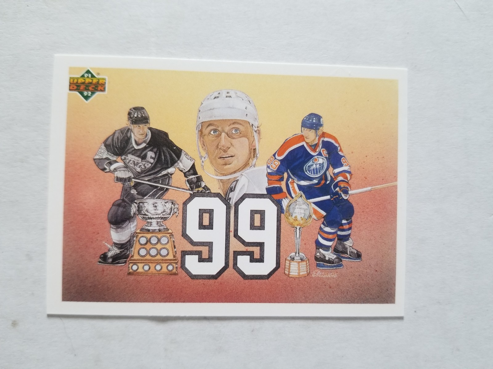 1991-92 Upper Deck #38 Wayne Gretzky 99 - Kings/Oilers