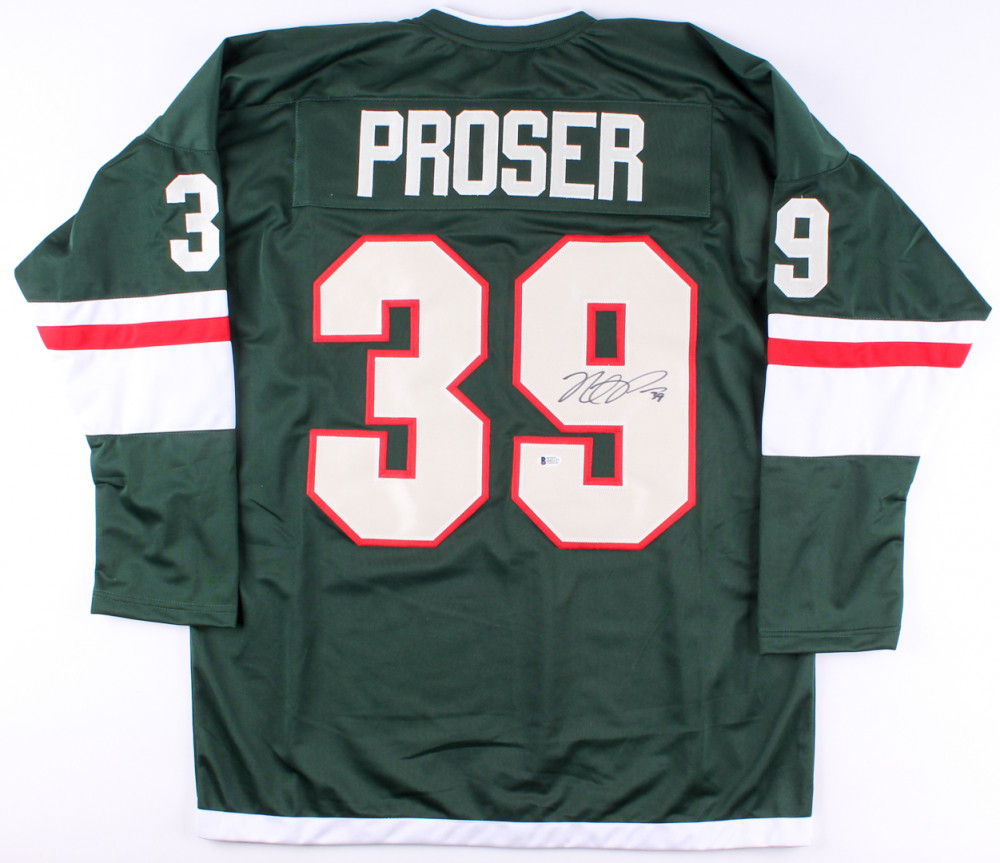 Nate Prosser Signed Minnesota Wild Jersey (Beckett) Playing career 2010–2021