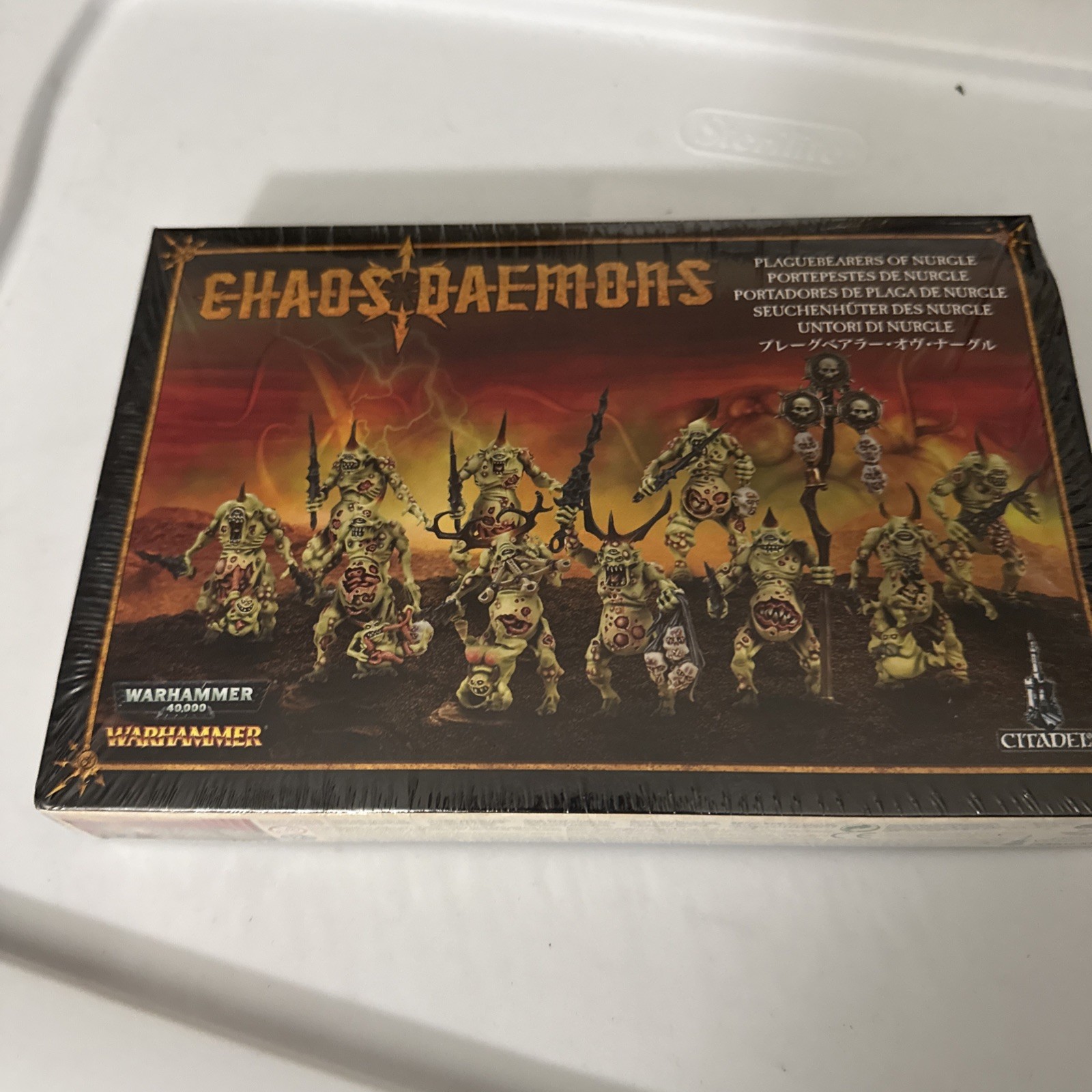 GW 40K Chaos Daemons Troops 28mm Plaguebearers of Nurgle