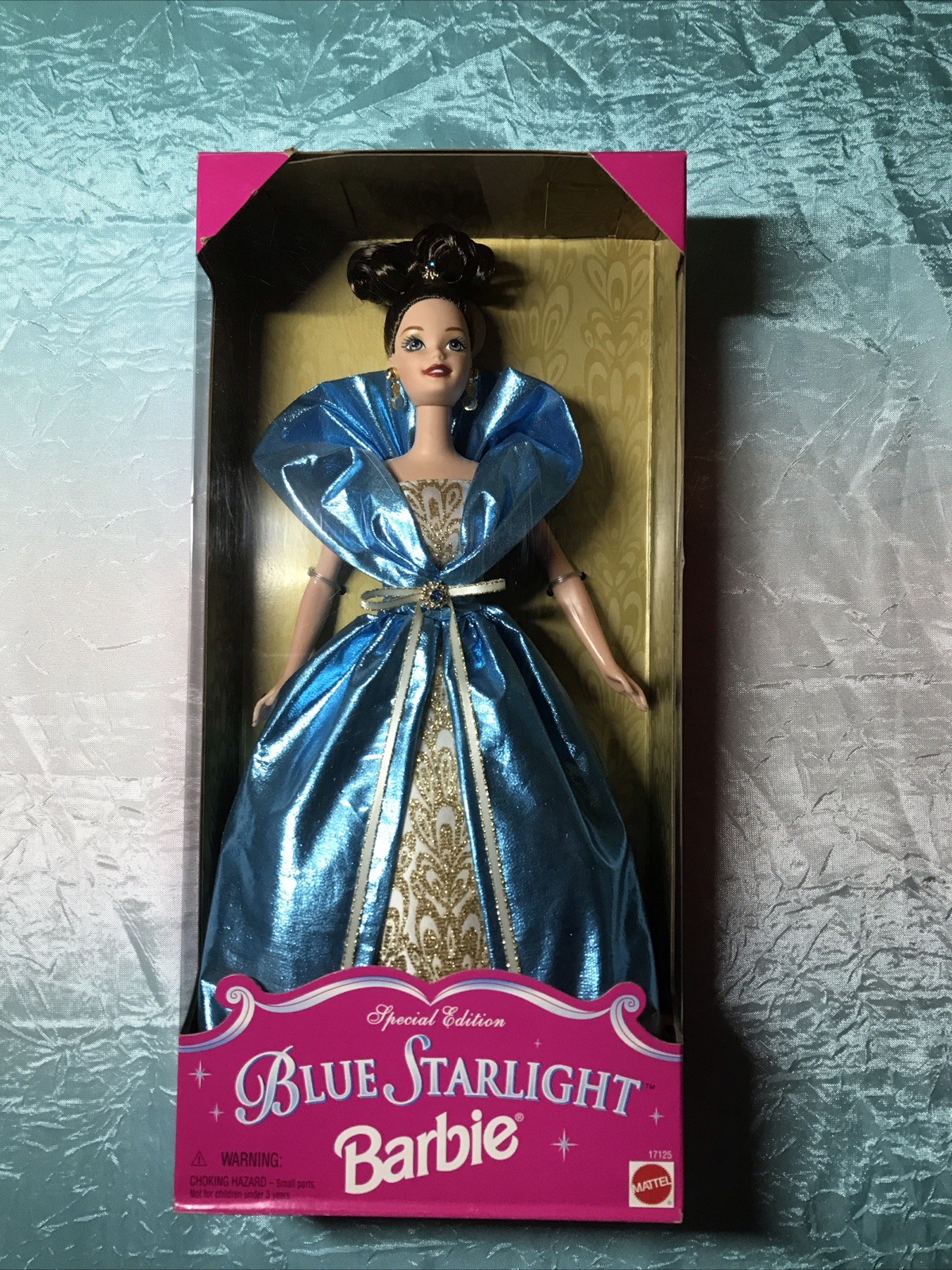 1996 Blue Starlight Barbie Doll 17125 Special Edition NRFB Vintage Mattel Toy