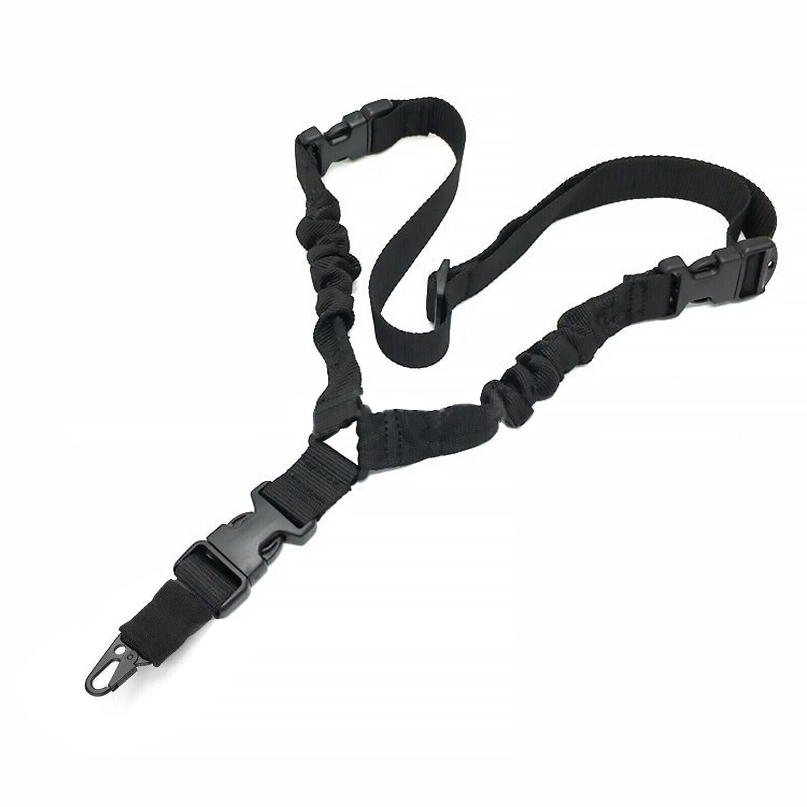 Tactical One Single Point Sling Strap Bungee Rifle Gun Sling with QD Buckle USA