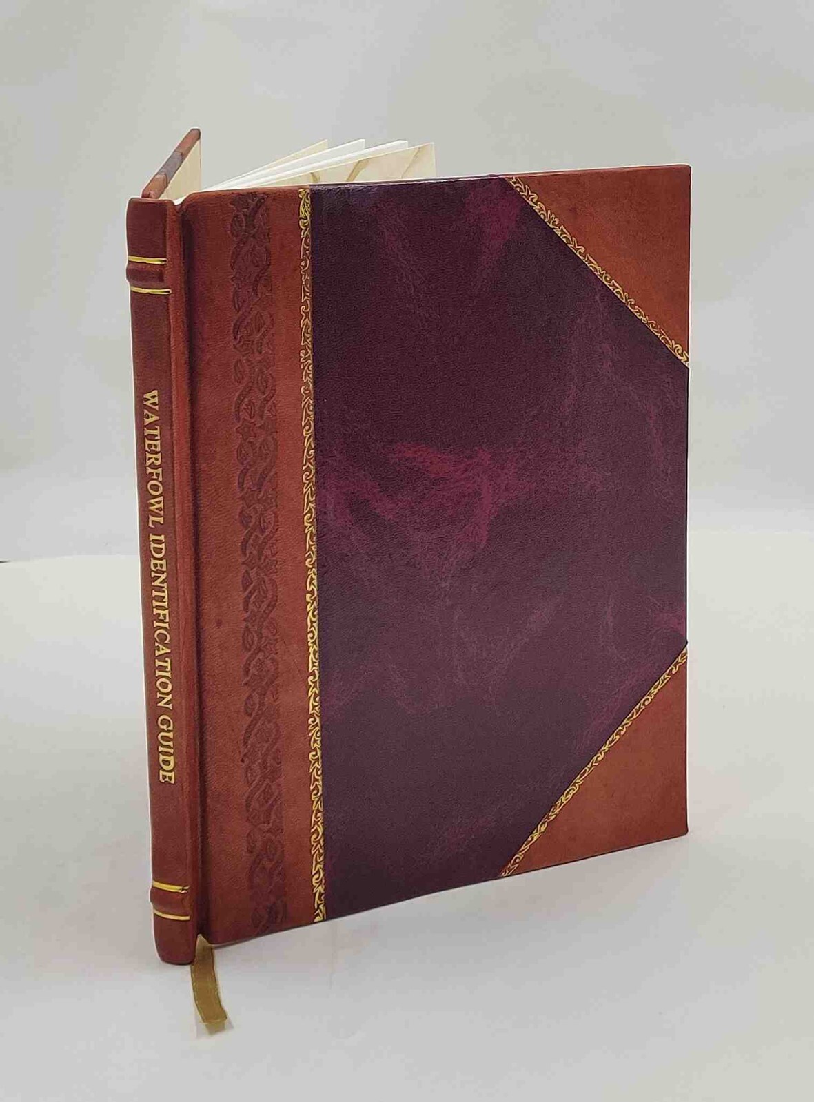 Waterfowl identification guide / published by The Mississippi [Leather Bound]