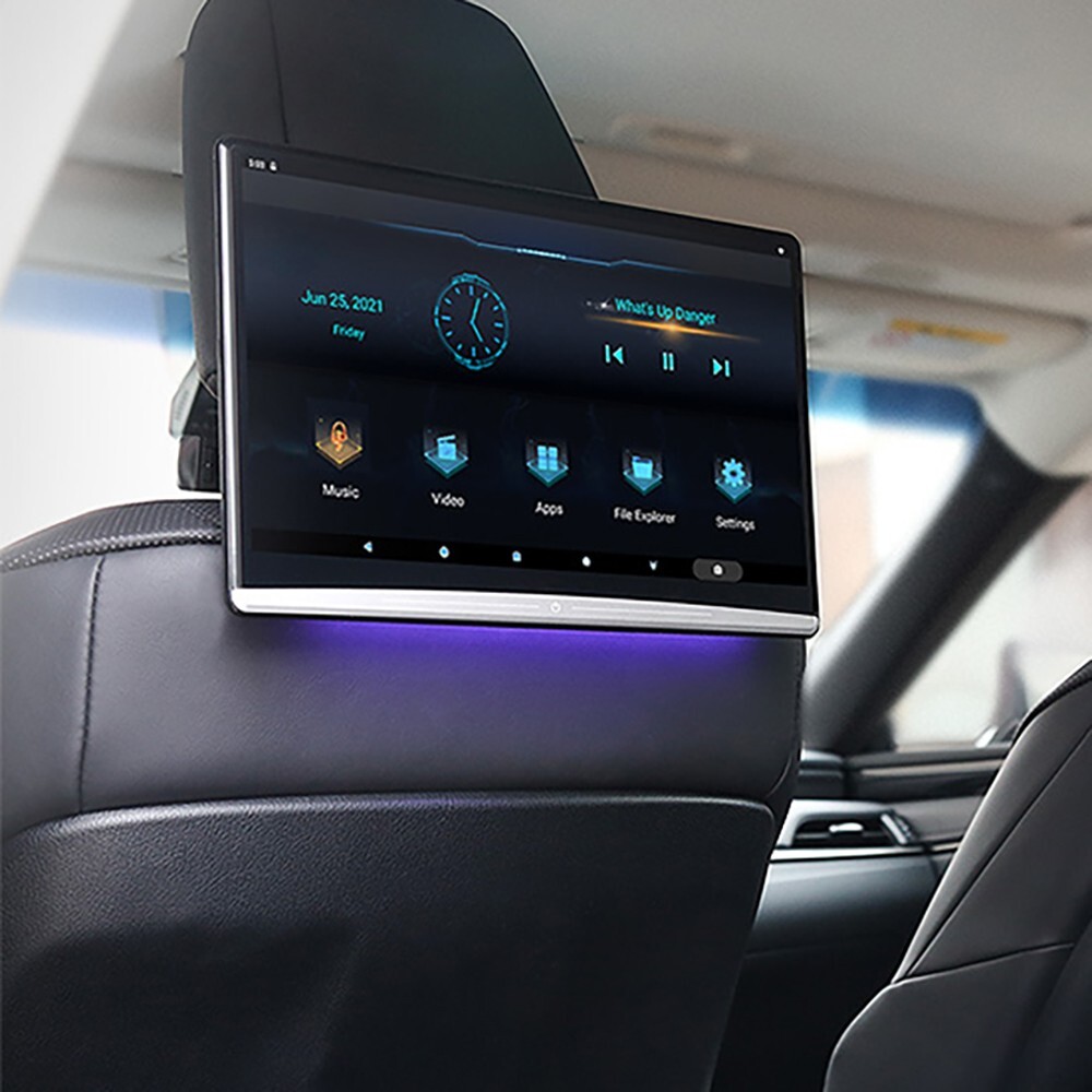 Rear Seat Entertainment Screen For Range Rover Android Car Headrest Video Player