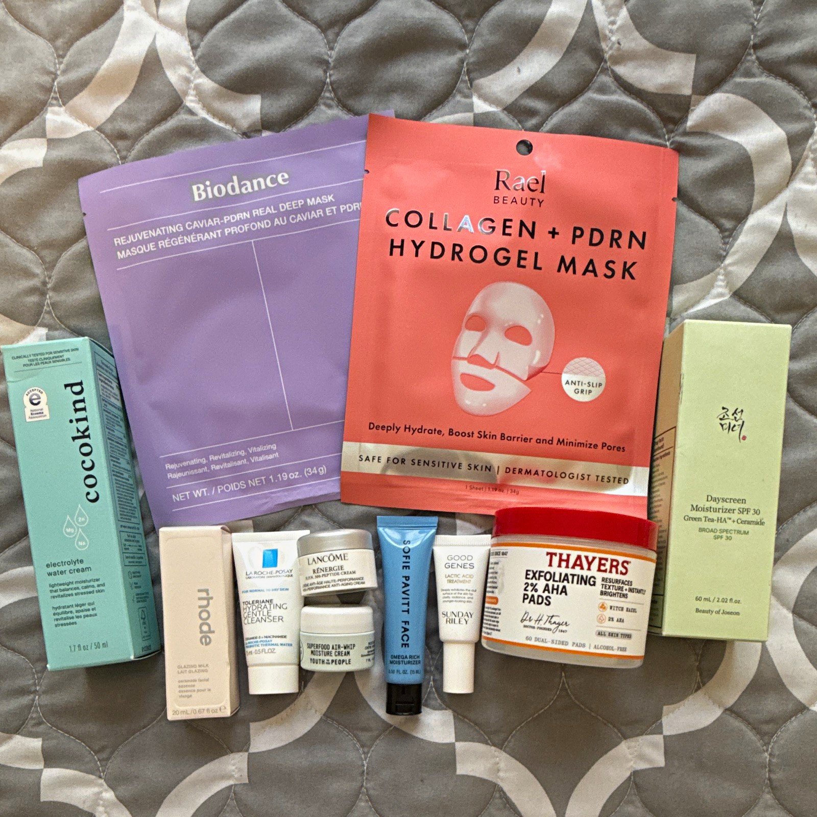 Exfoliate + Hydrate Skincare Lot: Beauty of Joseon, Cocokind, Sofie Pavitt +