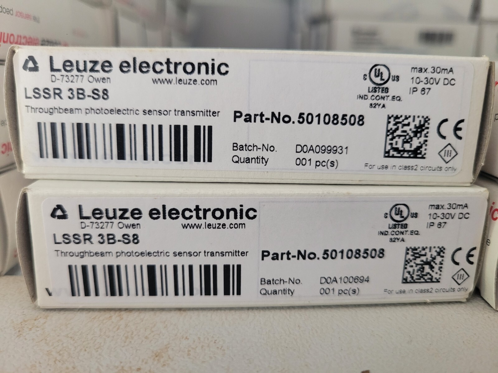 NEW Leuze LSSR 3B-S8 NEW Leuze LSSR 3B-S8