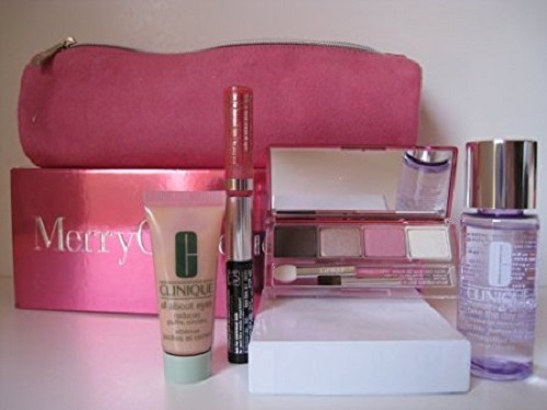 NEW MERRY CLINIQUE ALL ABOUT EYES 5PC SET New in Box 