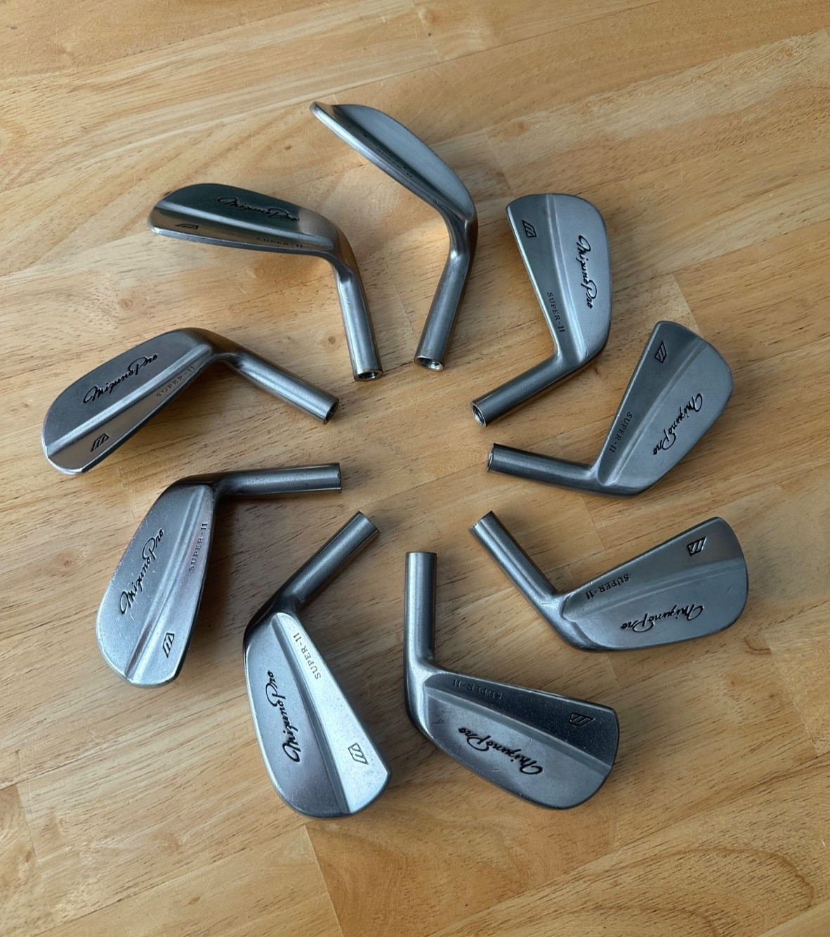If you know... MIZUNO PRO SUPER 11 Iron Set 3-SW - CLUB HEADS ONLY If you know... MIZUNO PRO SUPER 11 Iron Set 3-SW - CLUB HEADS ONLY
