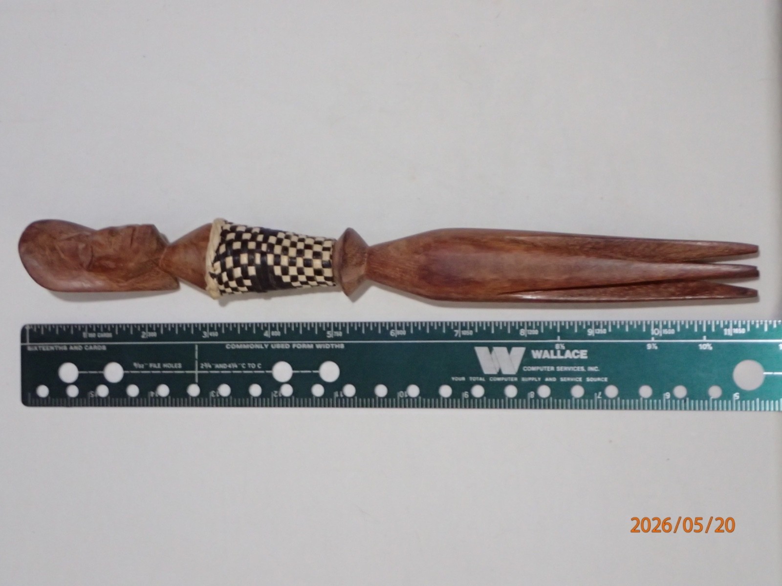 1950\'s - Solomon / Fiji islands cannibal / turtle fork