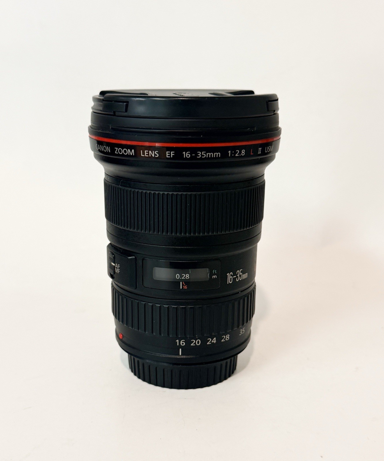 Great Shape-Canon EF 16-35mm F/2.8L II USM Lens W/Caps