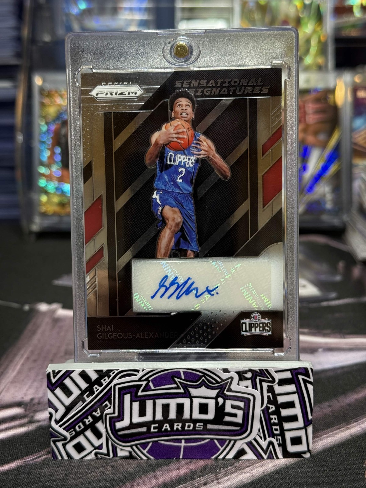 2018-19 Panini Prizm Sensational Signatures Shai Gilgeous Alexander #SS-SGA Auto 2018-19 Panini Prizm Sensational Signatures Shai Gilgeous Alexander #SS-SGA Auto
