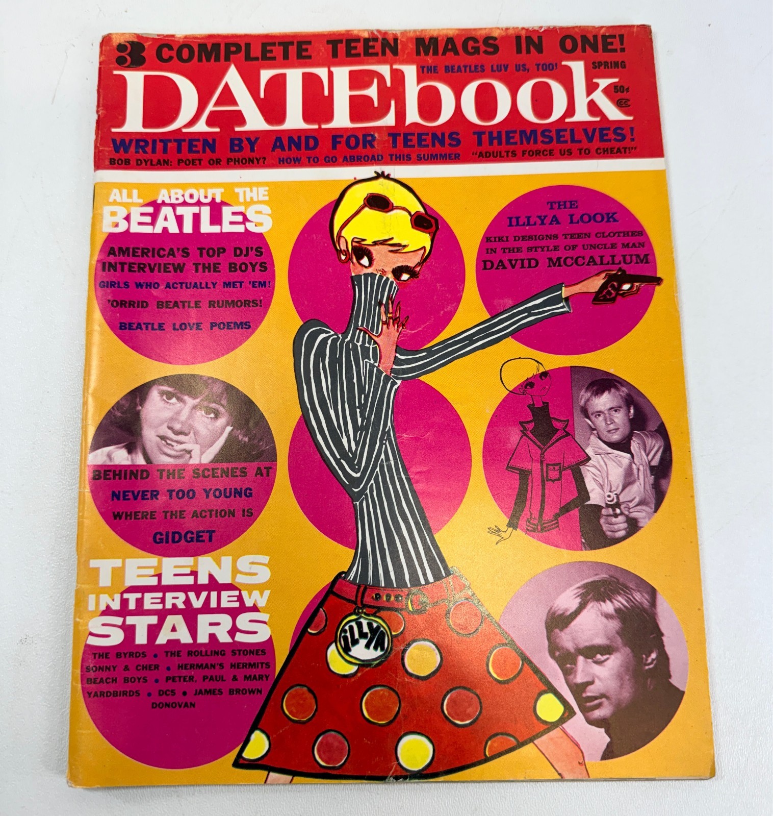 Datebook Magazine Spring 1966 Vol 5 No 6 All About The Beatles Bob Dylan RS