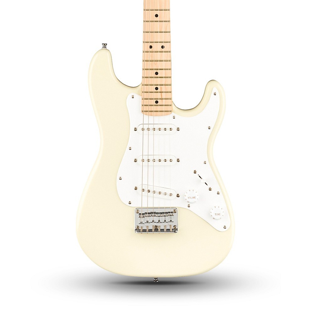 Squier Mini Stratocaster Maple Fingerboard Limited Edition  Guitar Olympic White