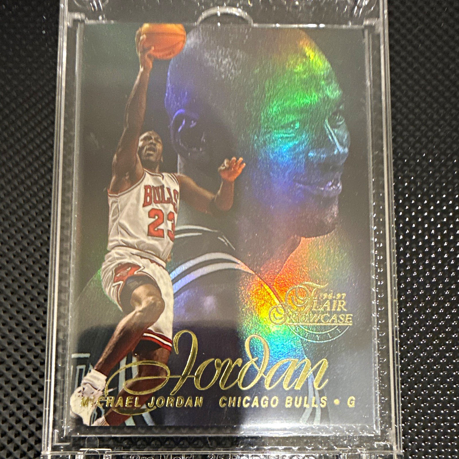 Fleer 1996-97 Flair Showcase Insert Row 2 Michael Jordan #23 Bulls