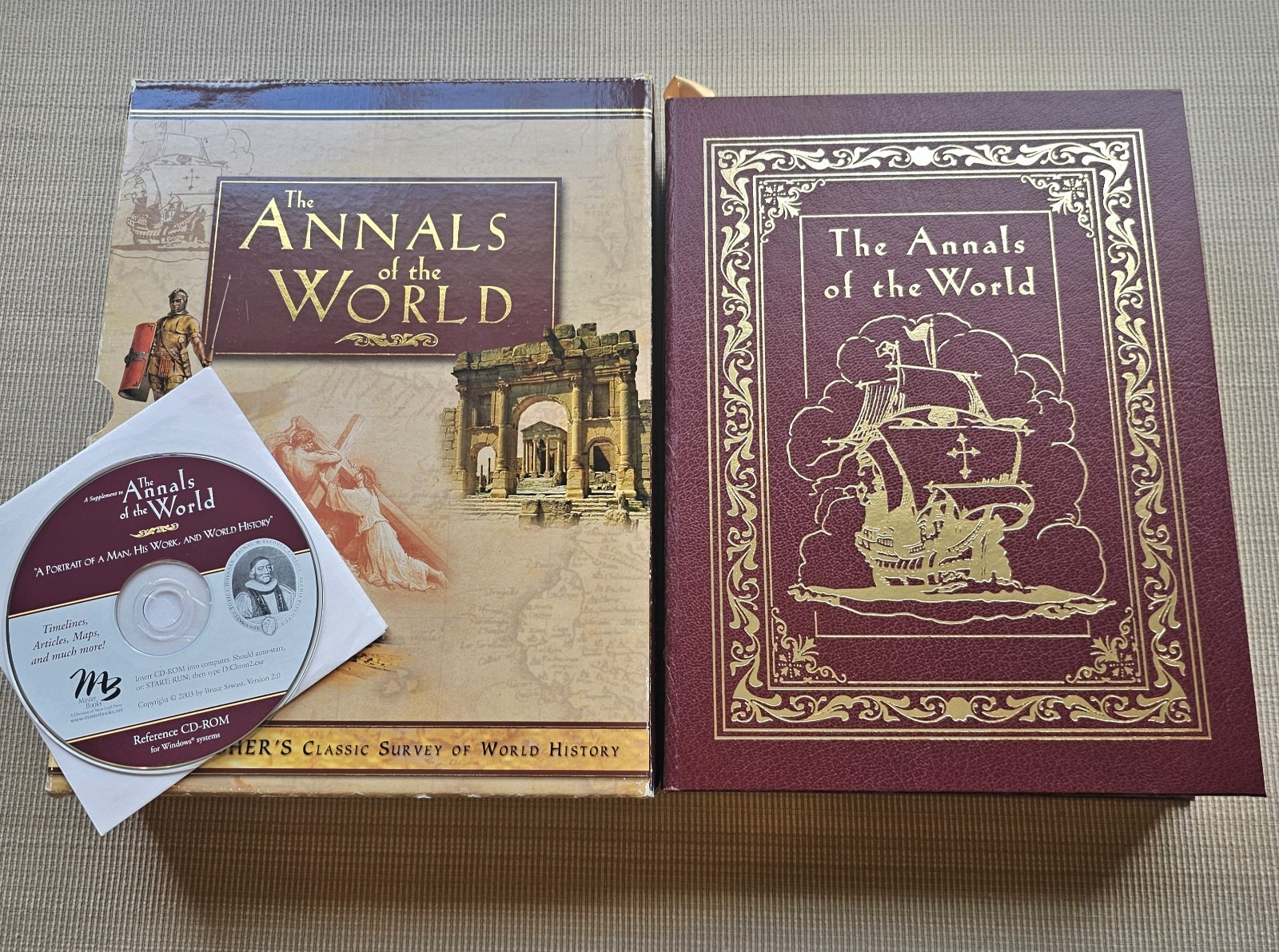 Annals of the World James Ussher Classic Survey of World History HC Slipcase CD Annals of the World James Ussher Classic Survey of World History HC Slipcase CD
